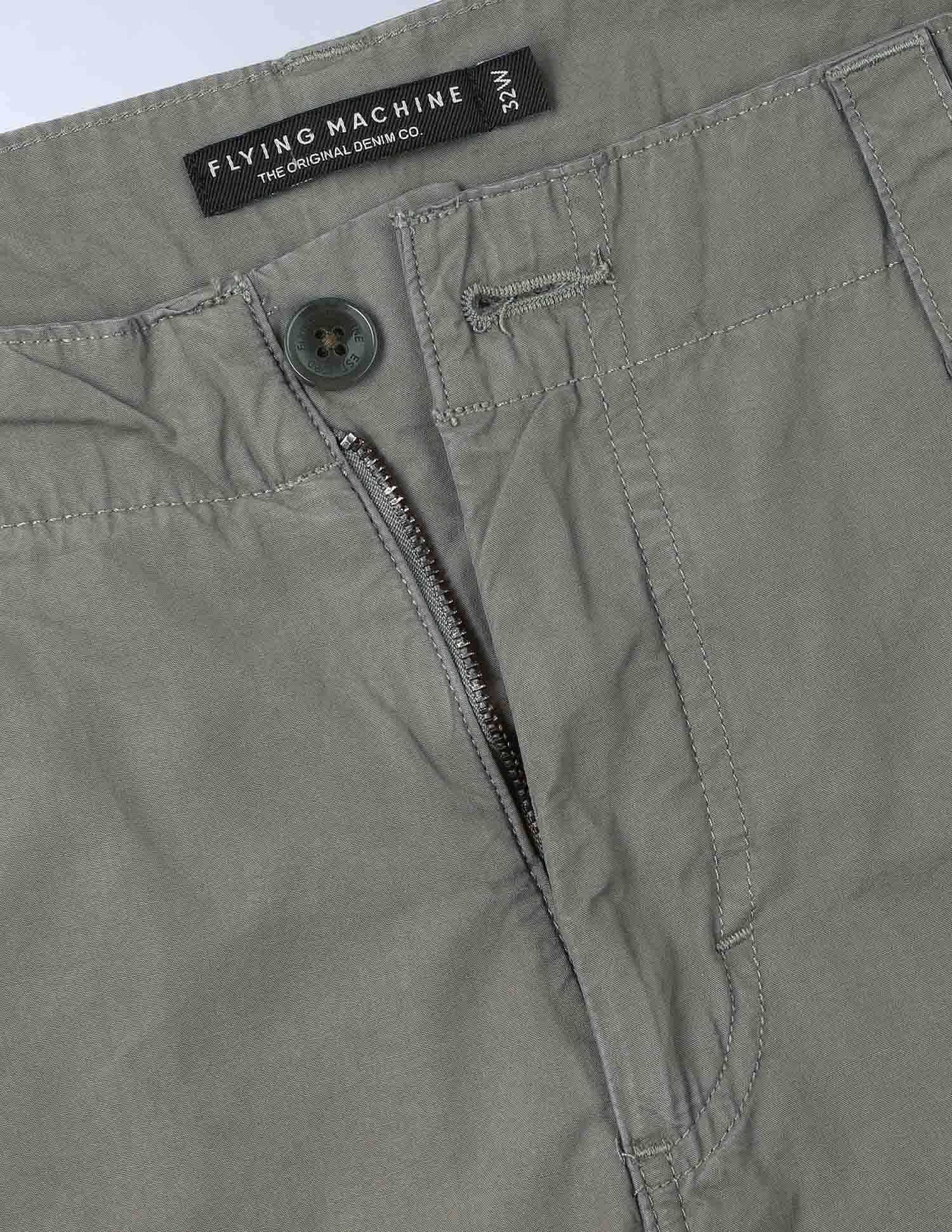 Flying Machine Relaxed Tapered Fit Twill Cargo