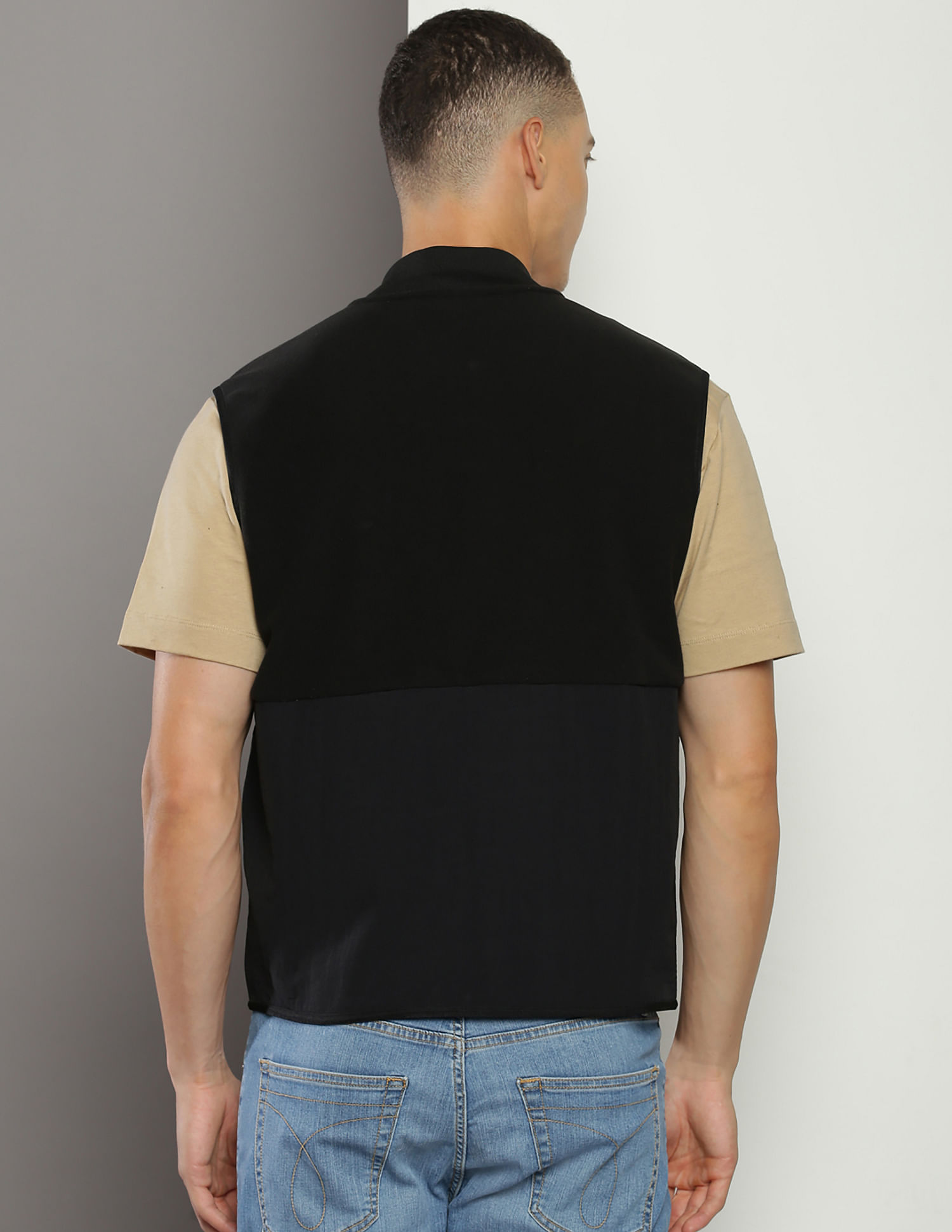 Calvin Klein Bonded Fleece Sleeveless Sweatshirt