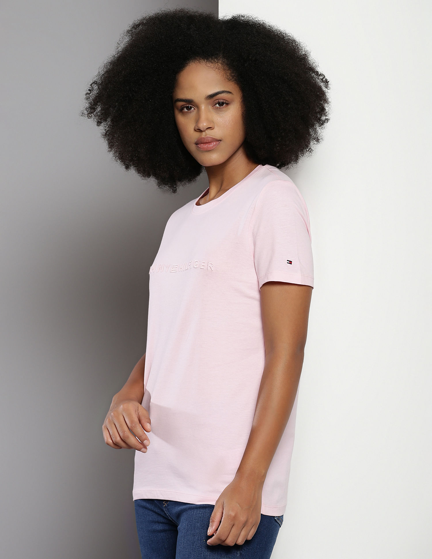 Tommy Hilfiger Embroidered Logo Sustainable T-Shirt