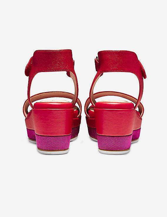 Cole haan red sandals new arrivals