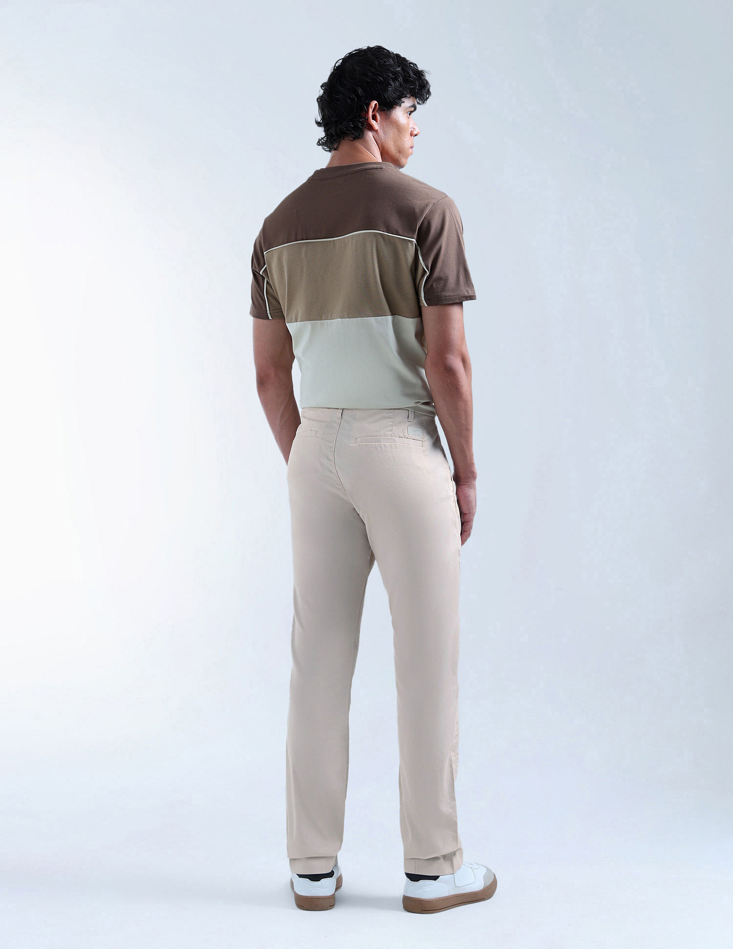 Flying Machine F-Jango Straight Fit Dobby Trousers