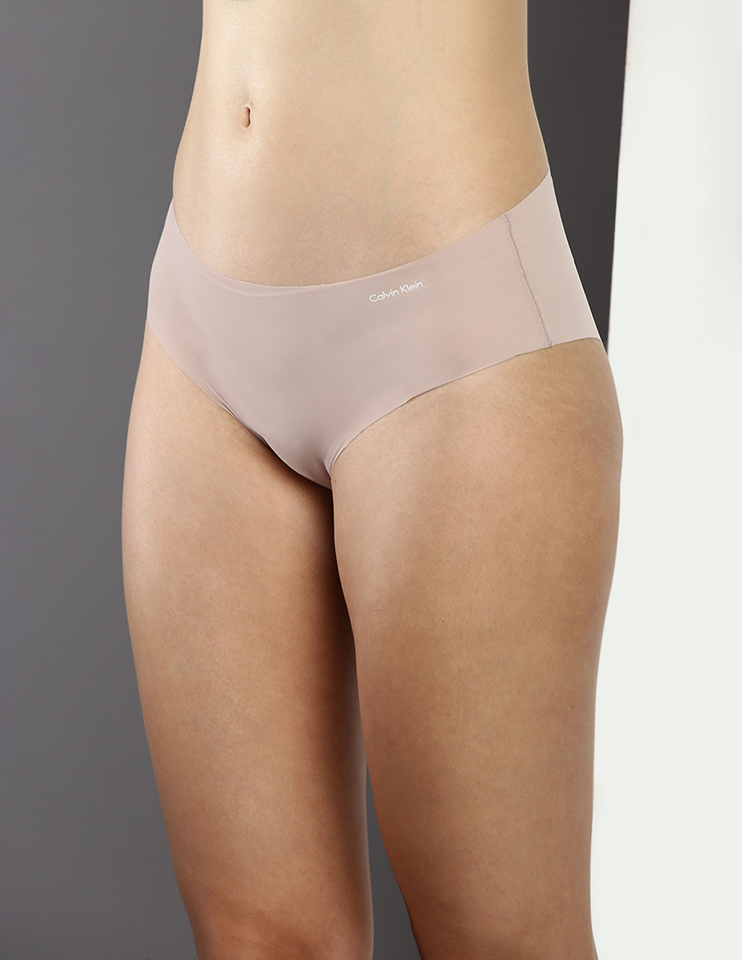 Buy Calvin Klein Underwear Mid Rise Solid Hipster Panty - Pack Of