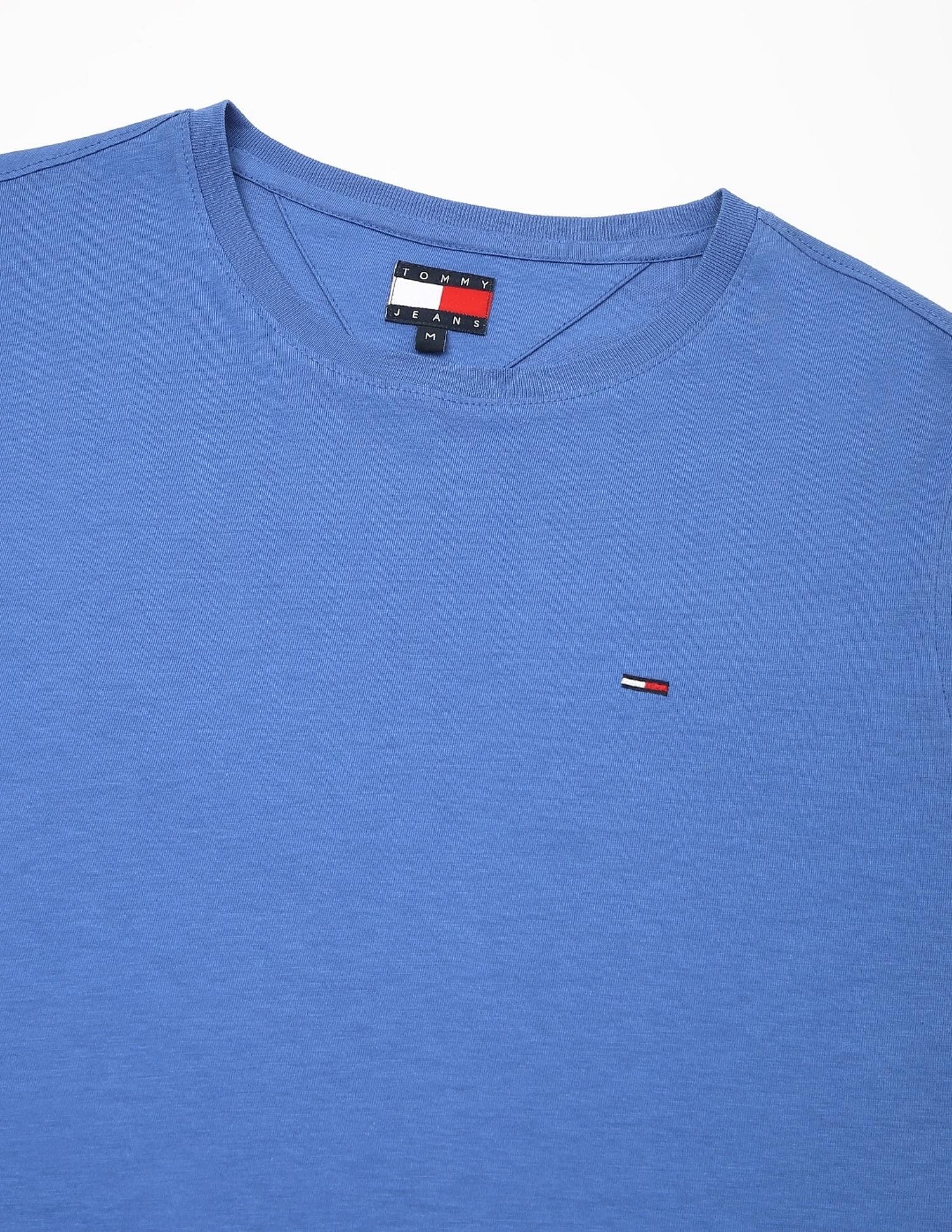 Tommy Hilfiger Solid Slim-Fit Cotton T-Shirt