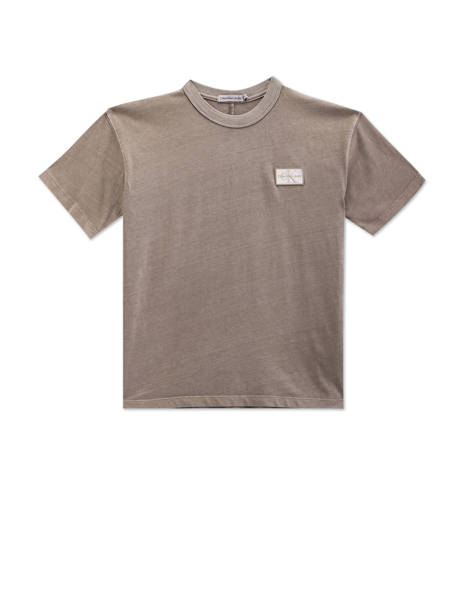 Buy Calvin Klein Jeans Boys Transitional Cotton Logo Badge T-Shirt 