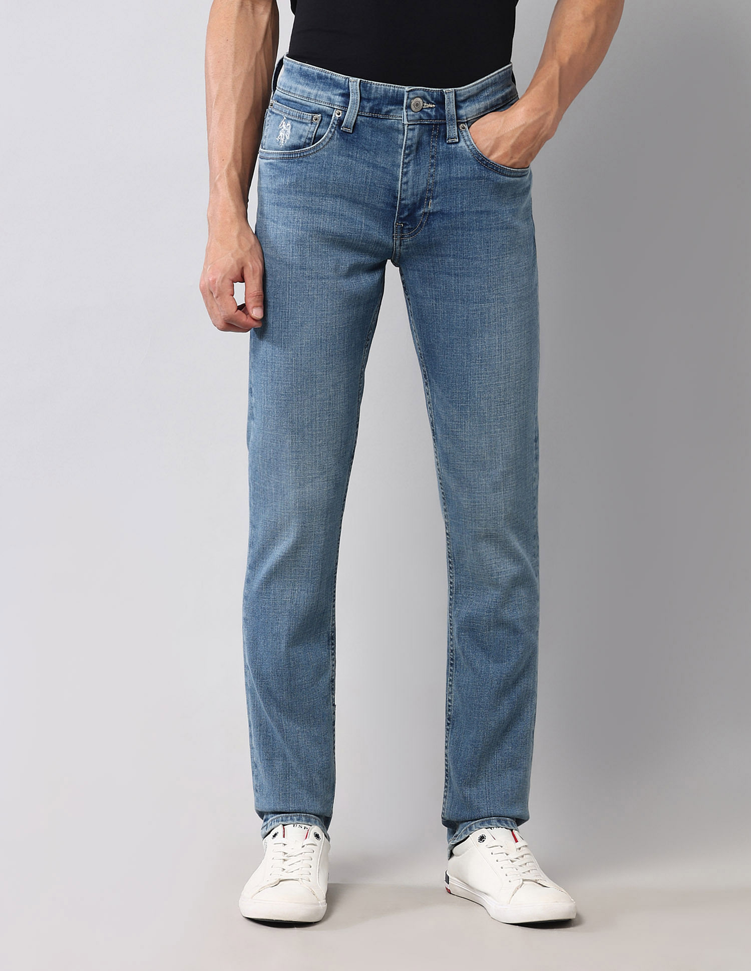U.S. Polo Assn. Denim Co. Regallo Skinny Fit Blue Vintage Jeans