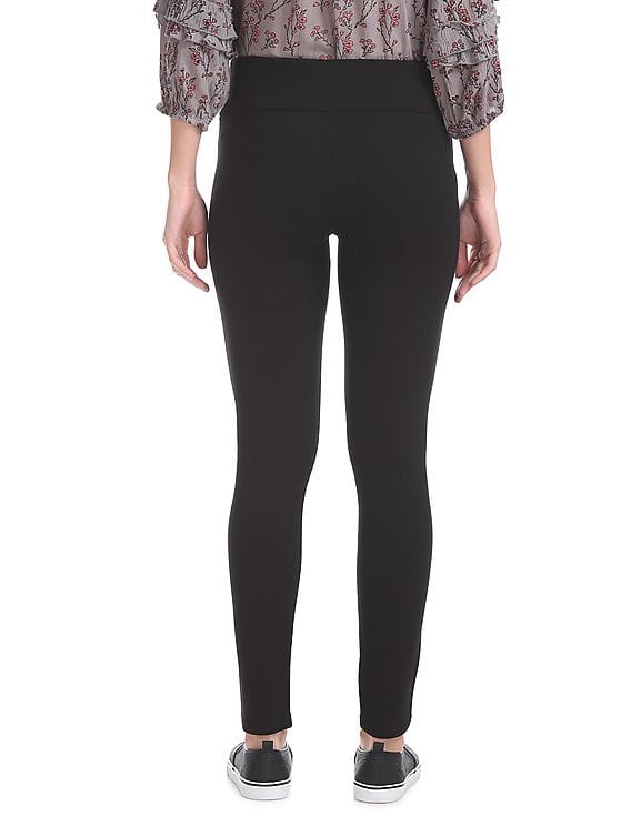 Buy Elle Studio Zip Closure Solid 