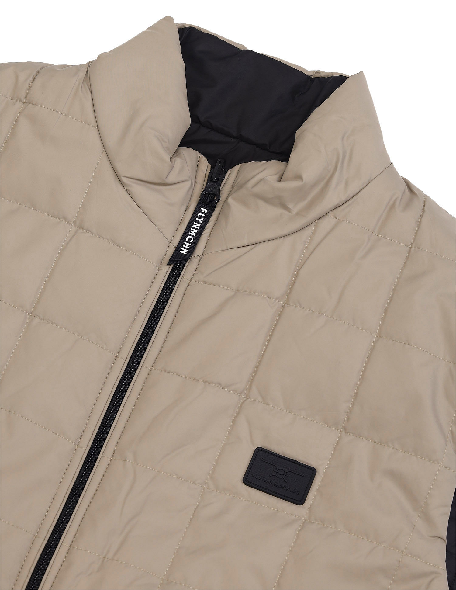 Flying Machine Reversible Regular Fit Padded Jacket