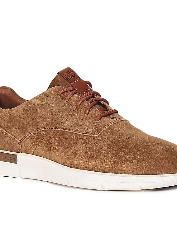 Buy Cole Haan Brown Grand Horizon Oxford Shoes NNNOW