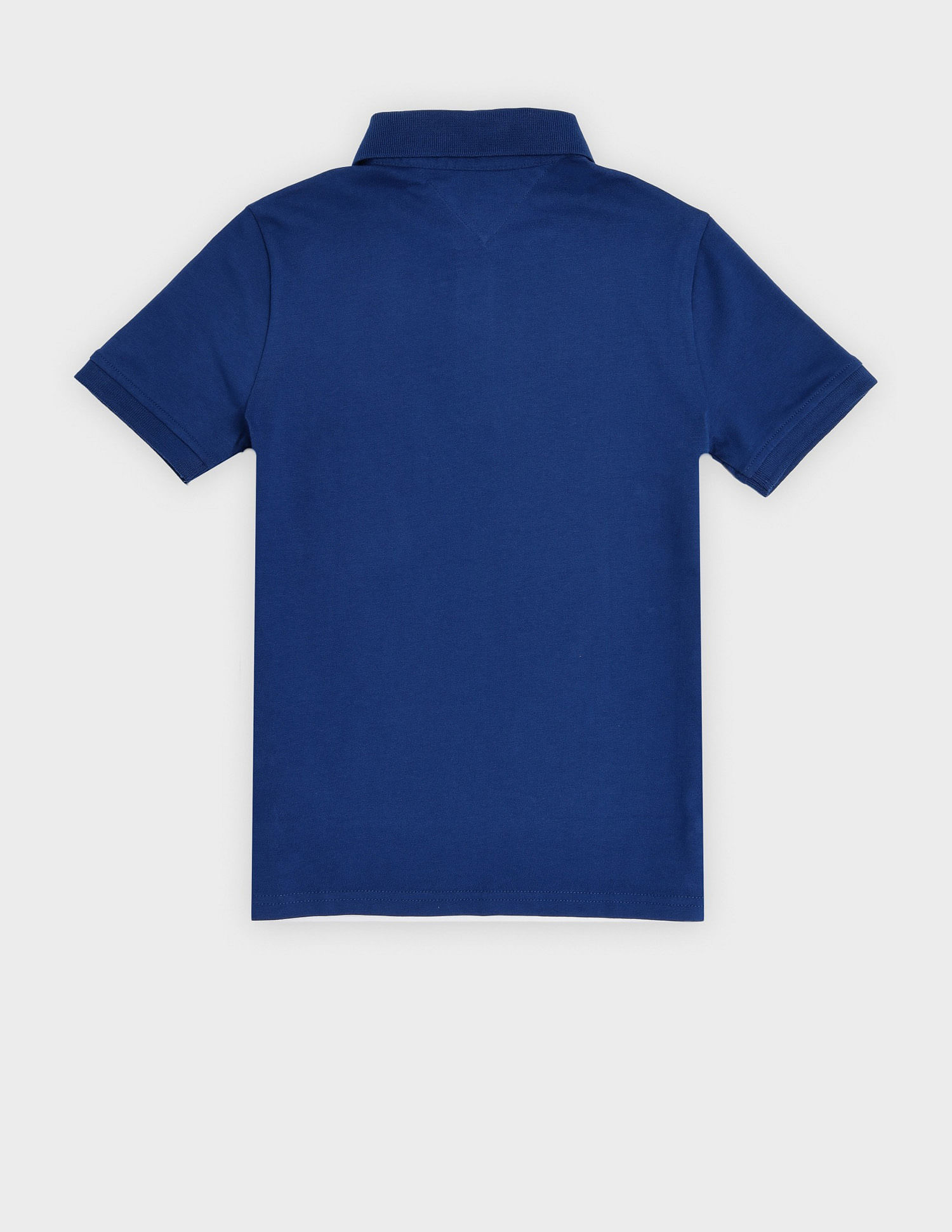 Tommy Hilfiger Kids Boys Logo Regular Fit Cotton Polo T-Shirt