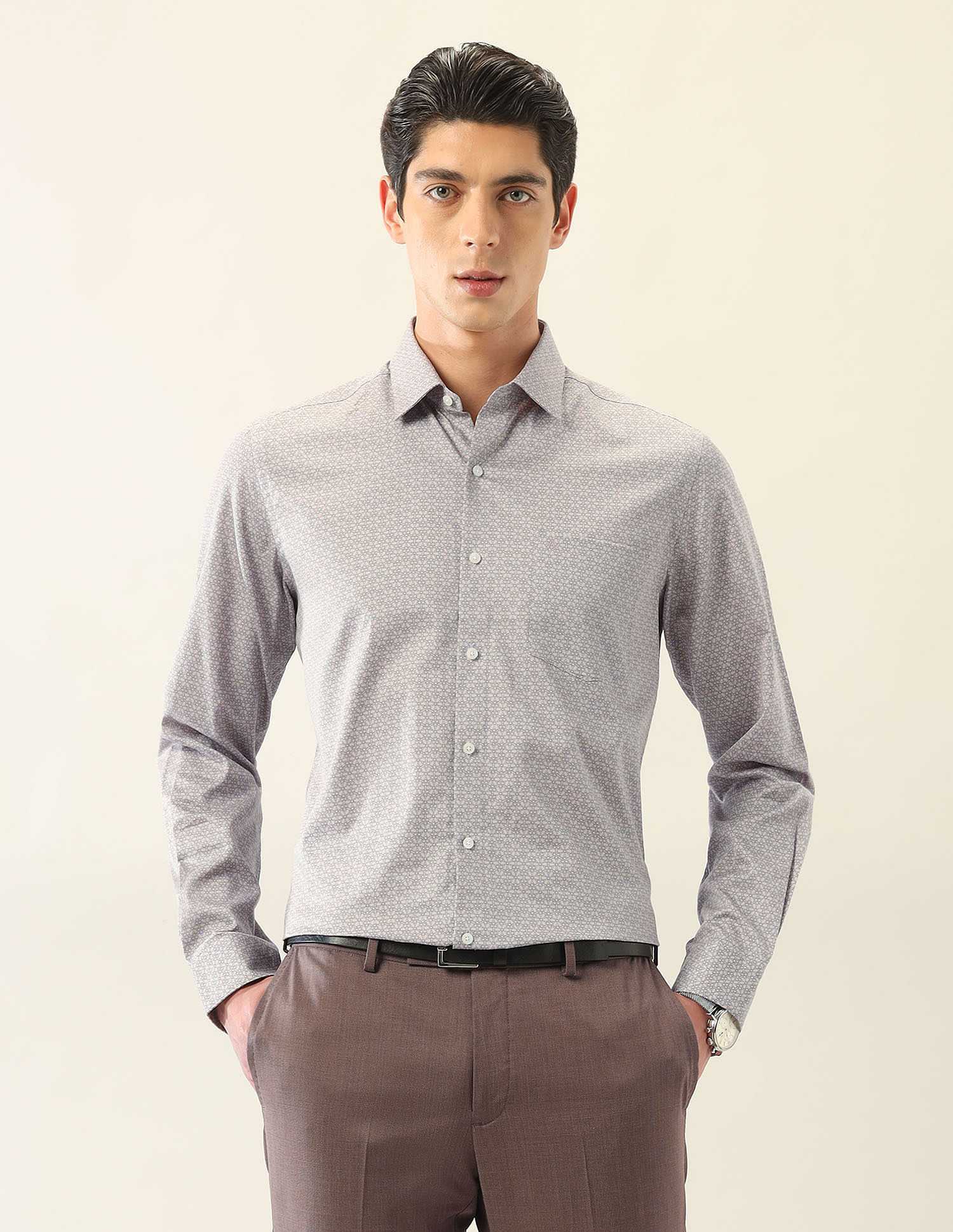 Arrow Manhattan Slim Fit Ceremonial Shirt