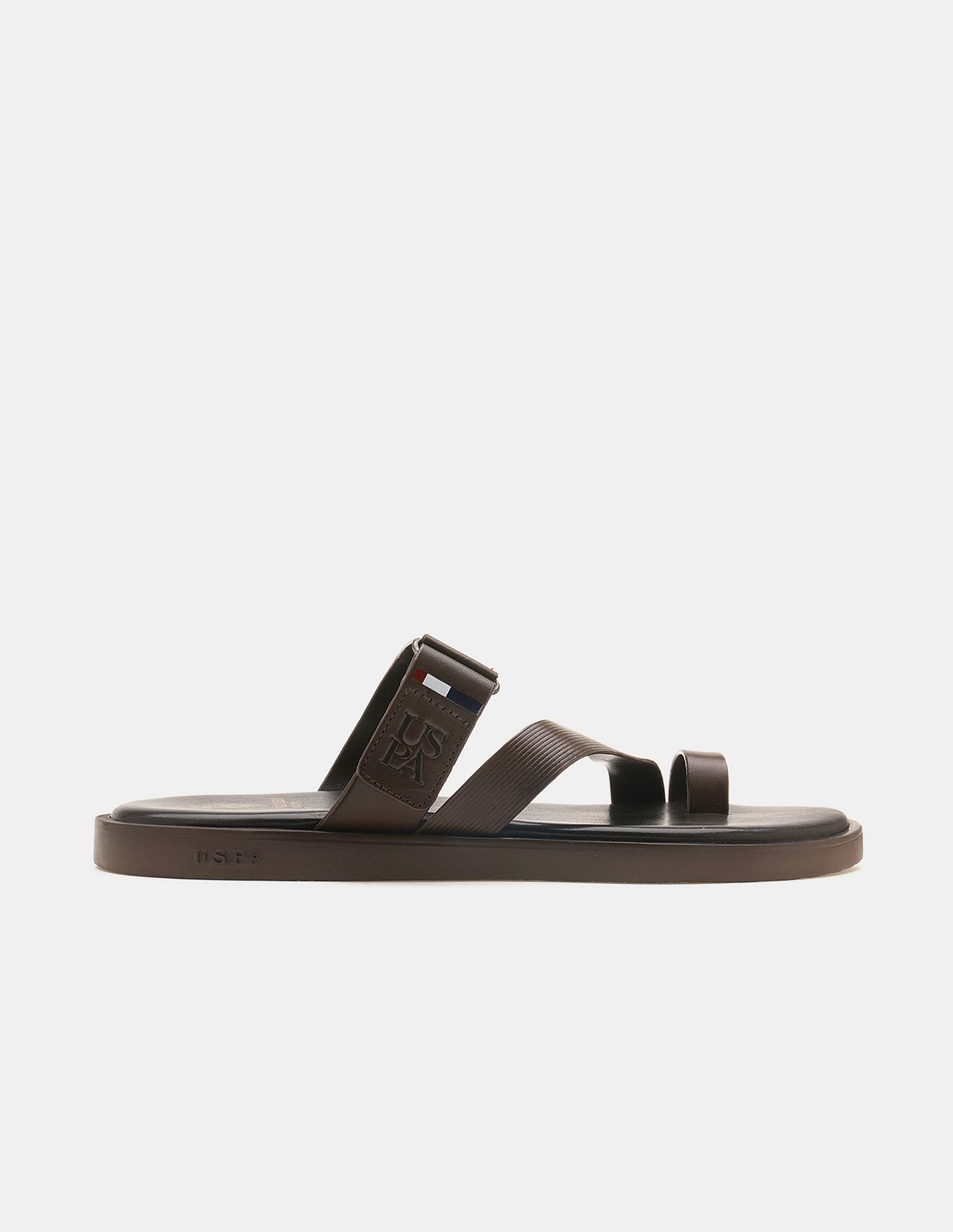 U.S. Polo Assn. Men Buckle Strap Javi Sandals