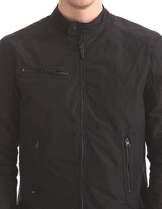 U.S. Polo Assn. Denim Co. Quilted Panel Solid Jacket