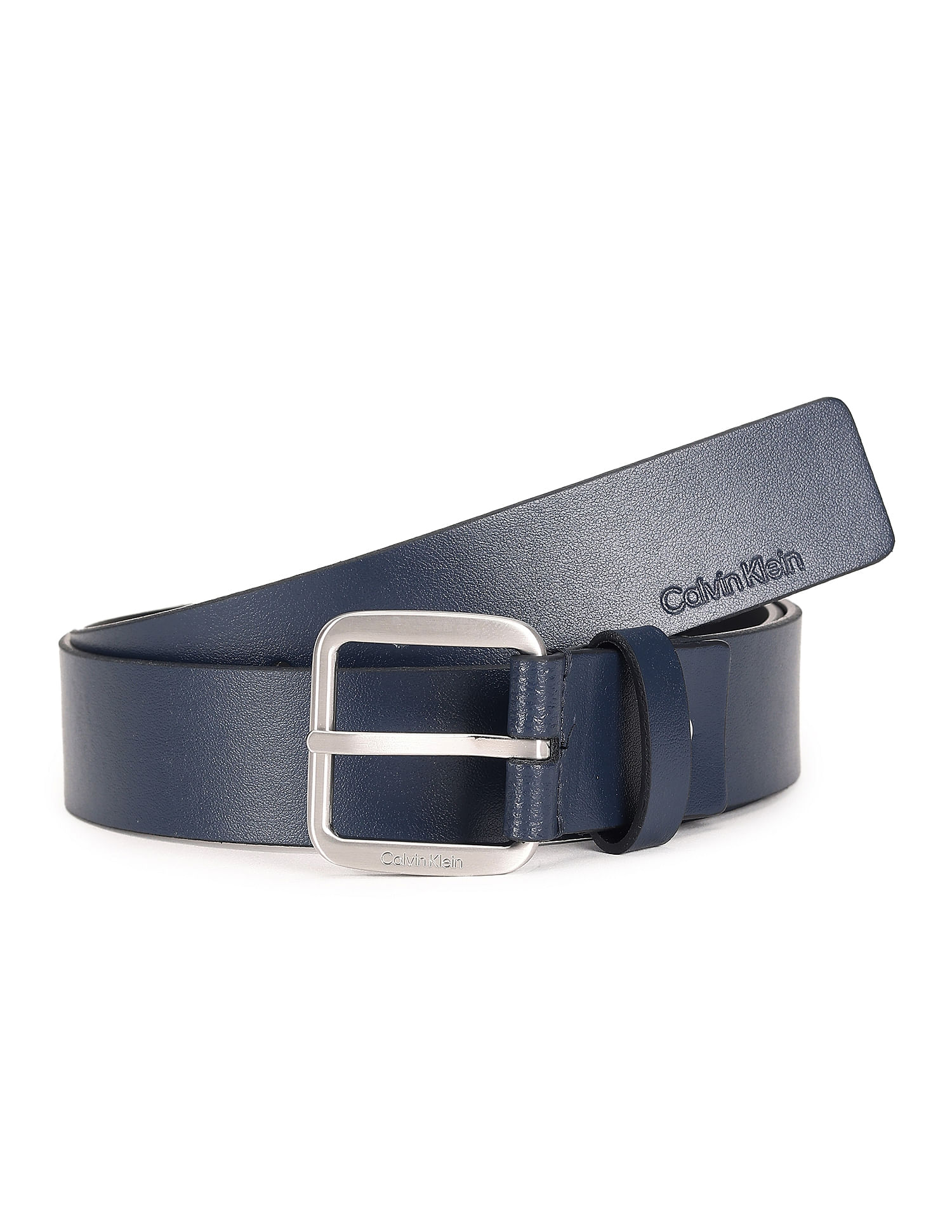 Calvin Klein Solid Leather Concise Belt