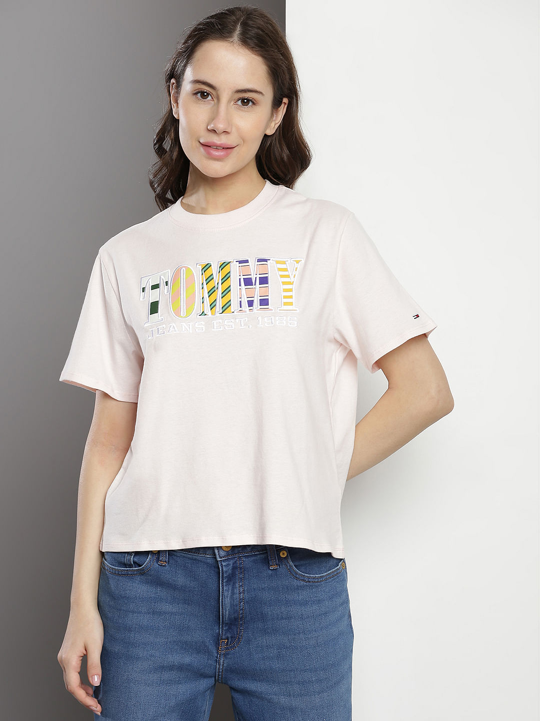 Tommy Hilfiger Transitional Cotton Applique T-Shirt
