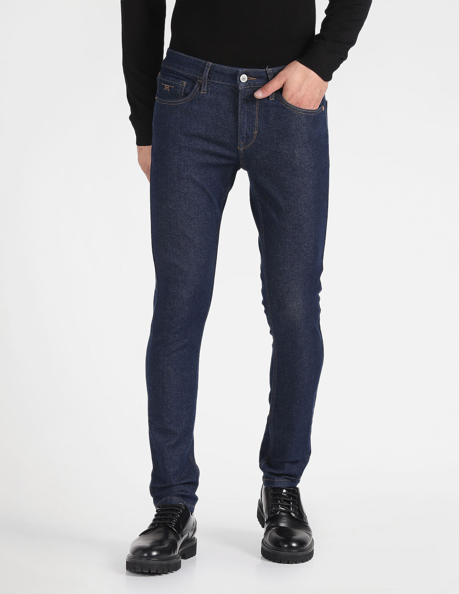 Flying Machine Jackson Super Skinny Fit Low Rise Jeans