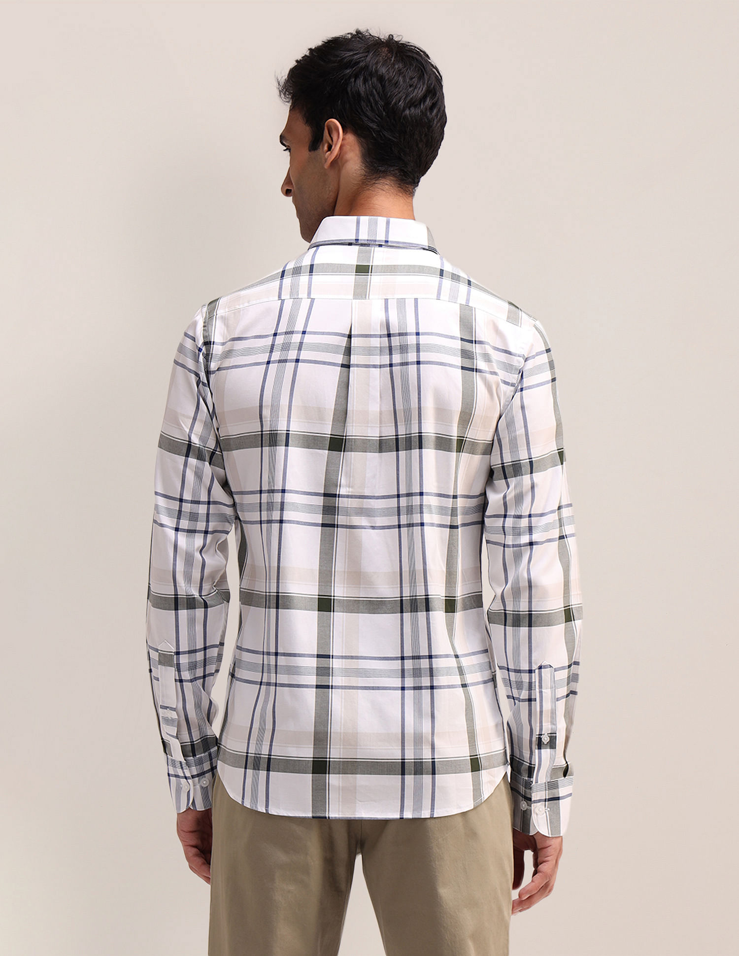 U.S. Polo Assn. Grid Tattersall Checked Twill Shirt
