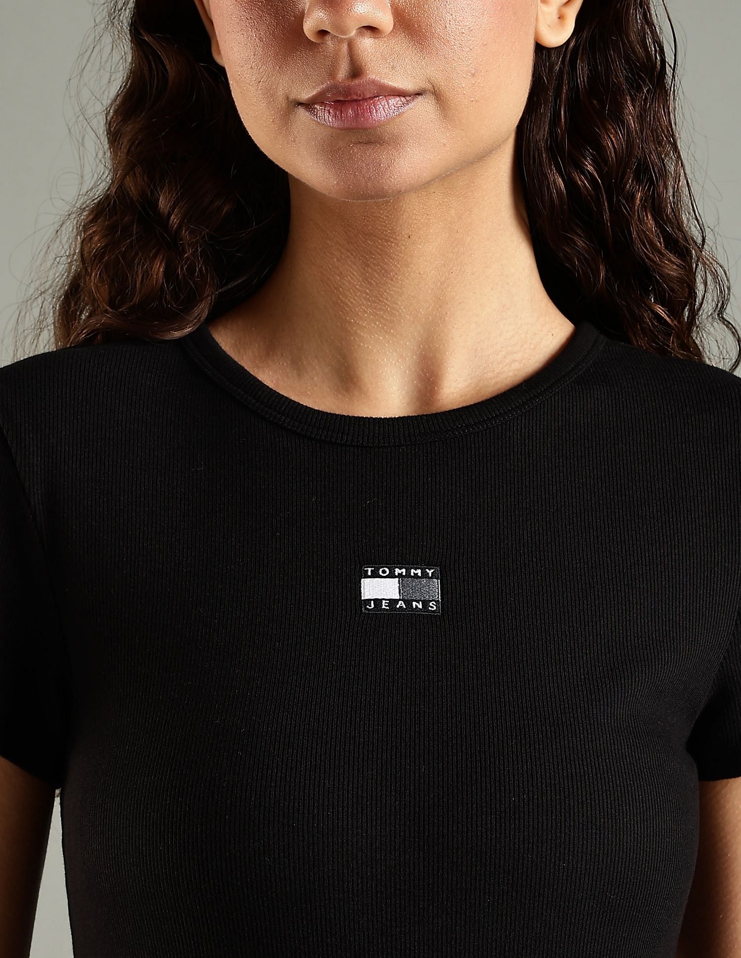 Tommy Hilfiger Cotton Crew Neck Bodycon Dress