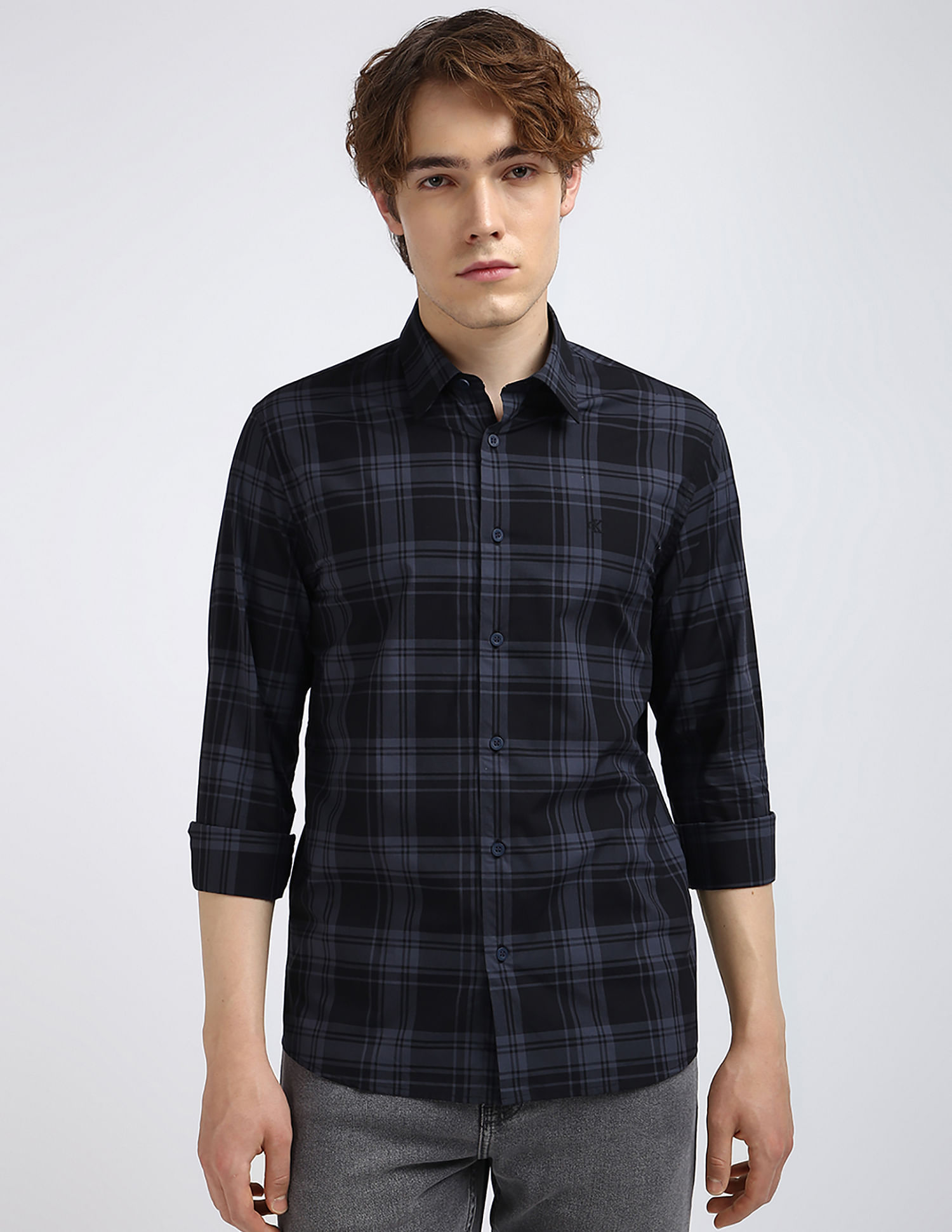 Calvin Klein Jeans Large Scale Checked Shirt