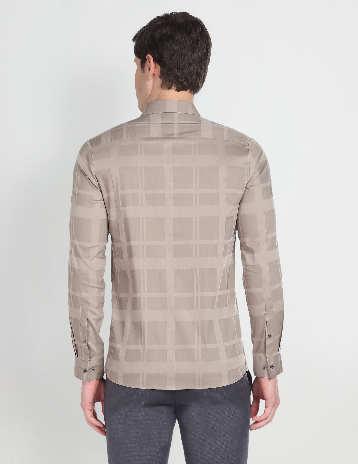 Arrow Newyork Super Slim Fit Check Shirt