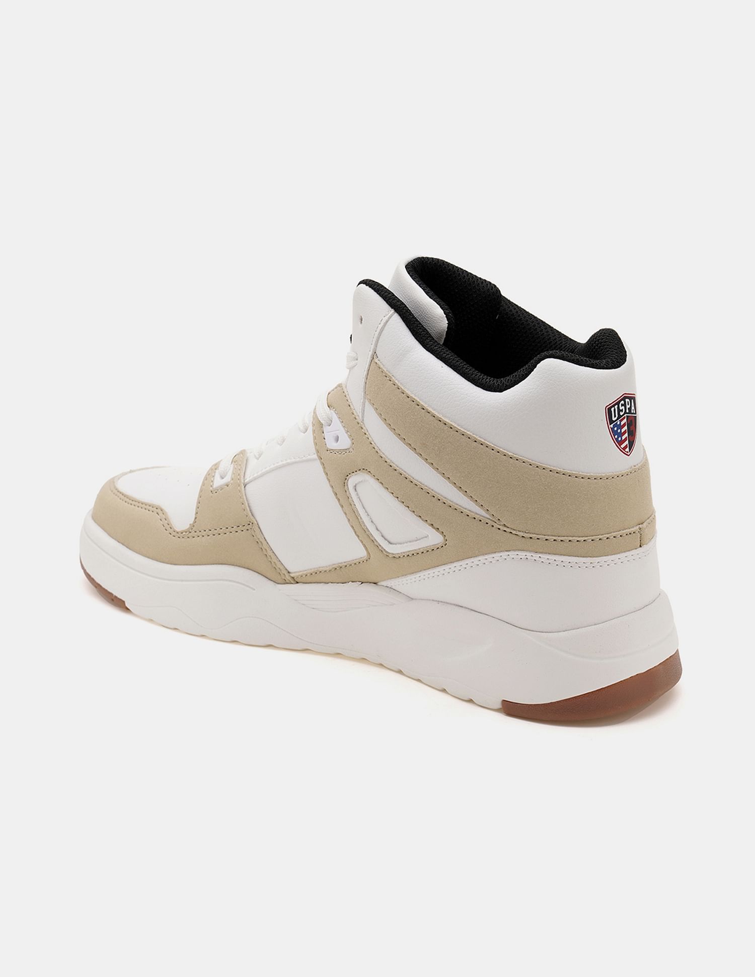 U.S. Polo Assn. Men Bruce Mid Top Sneakers