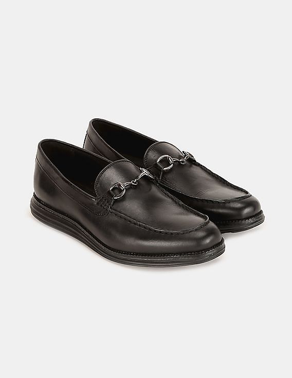 cole haan bit loafer black