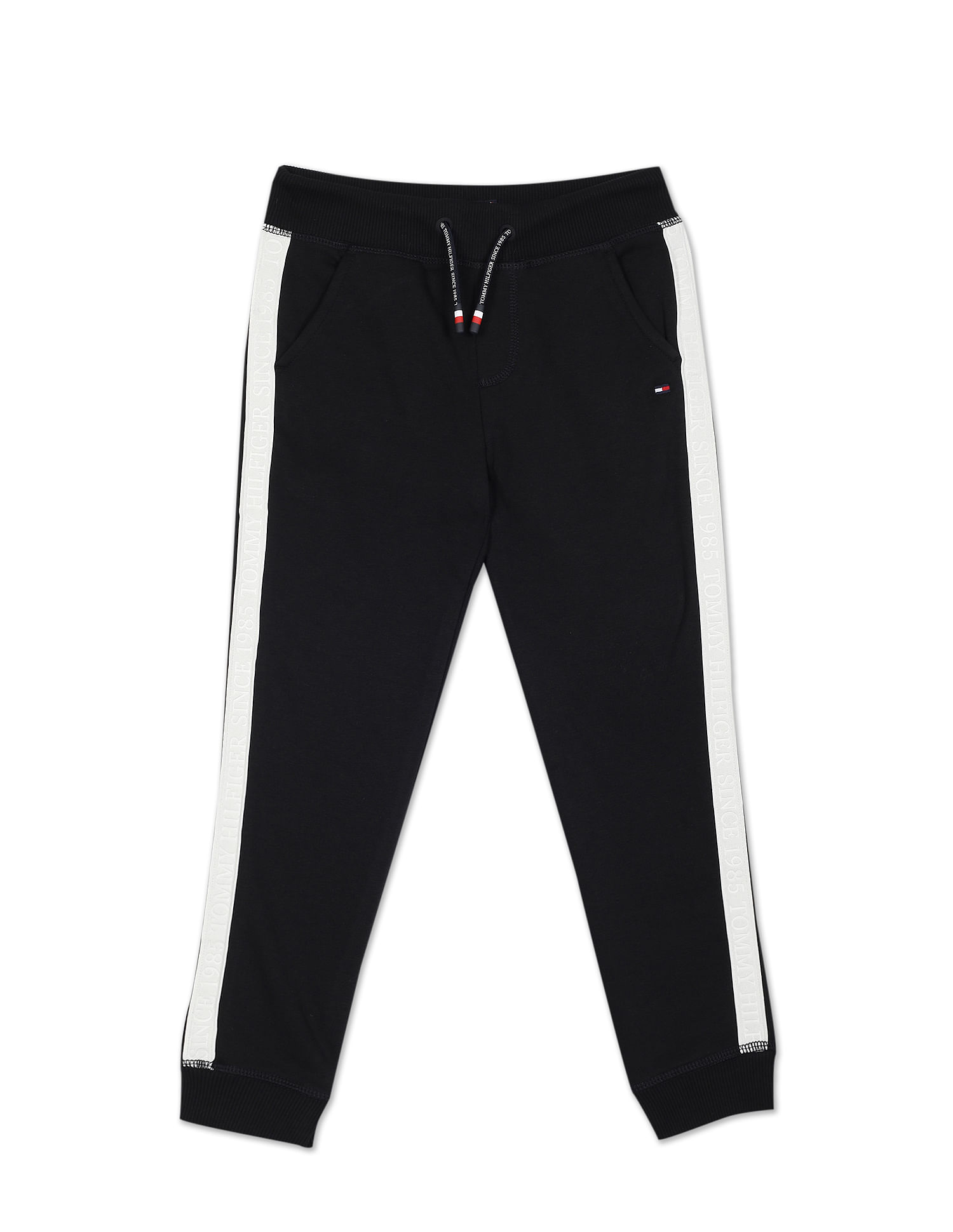 Tommy hilfiger joggers on sale black