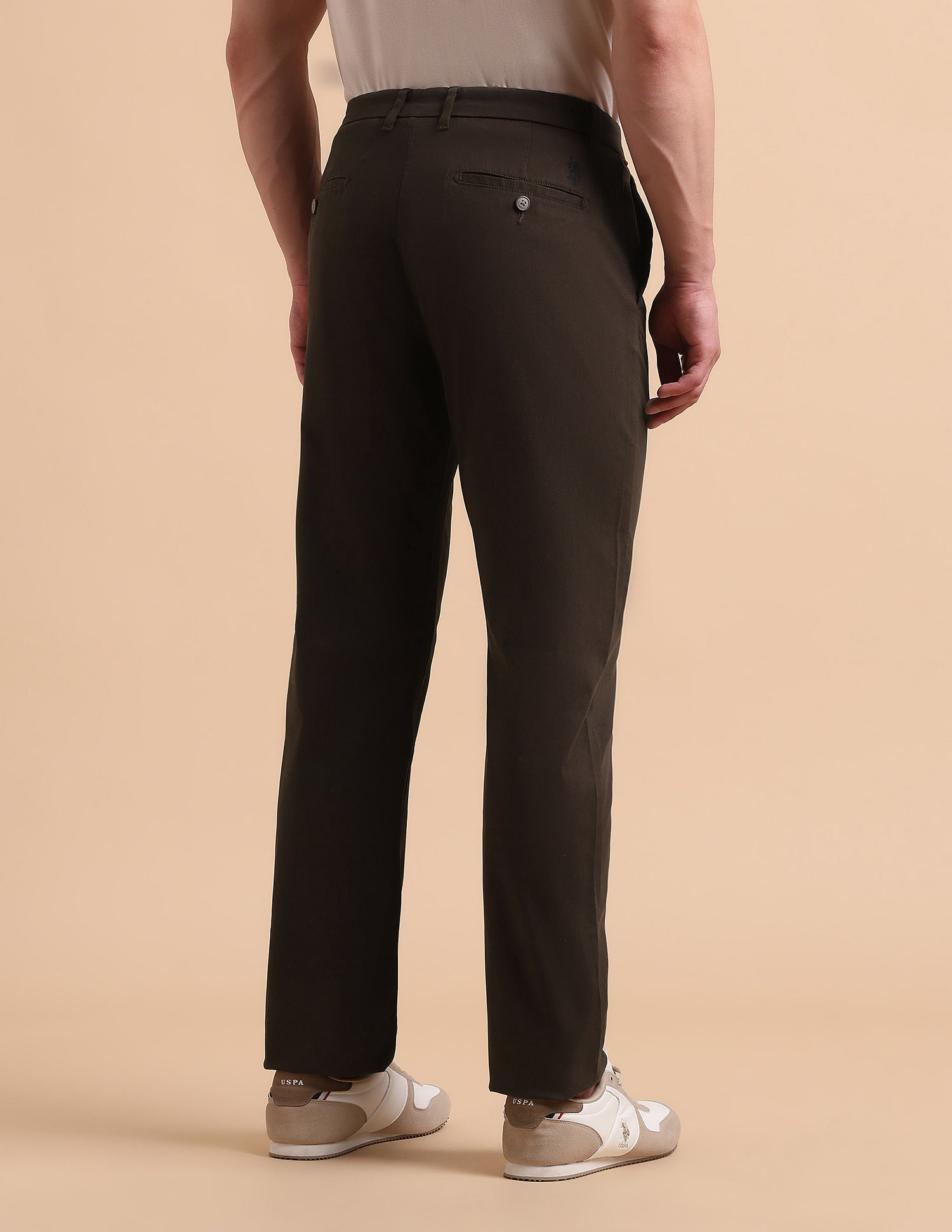 U.S. Polo Assn. Satin Slim Fit Trousers
