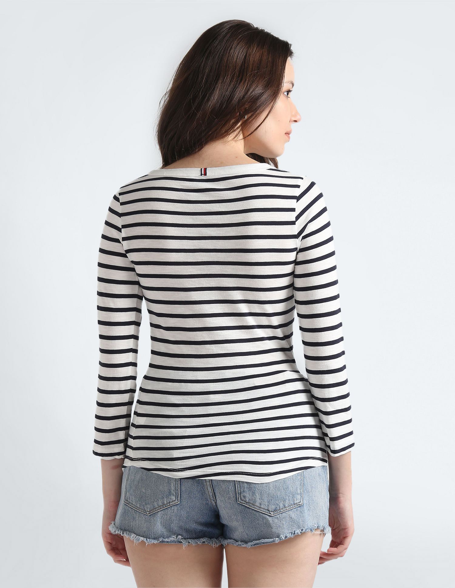 Tommy Hilfiger 1985 Slim Three-Quarter Sleeve T-Shirt