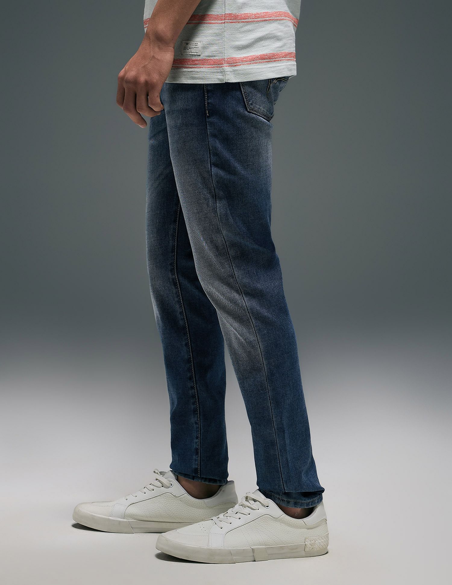 Flying Machine Jackson Super Skinny Fit Washed Jeans