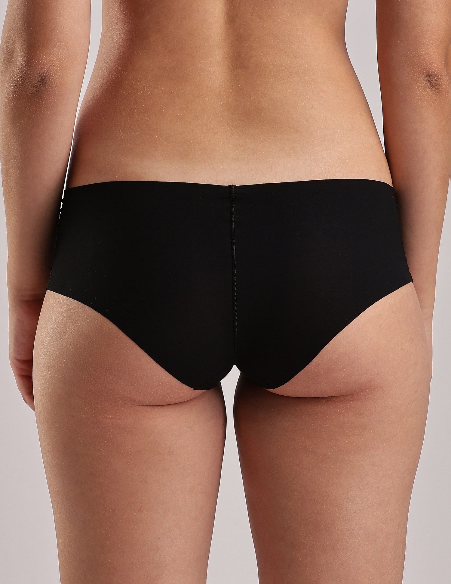 Calvin Klein Underwear Solid Mid Rise Seamless Panty - Pack Of 4