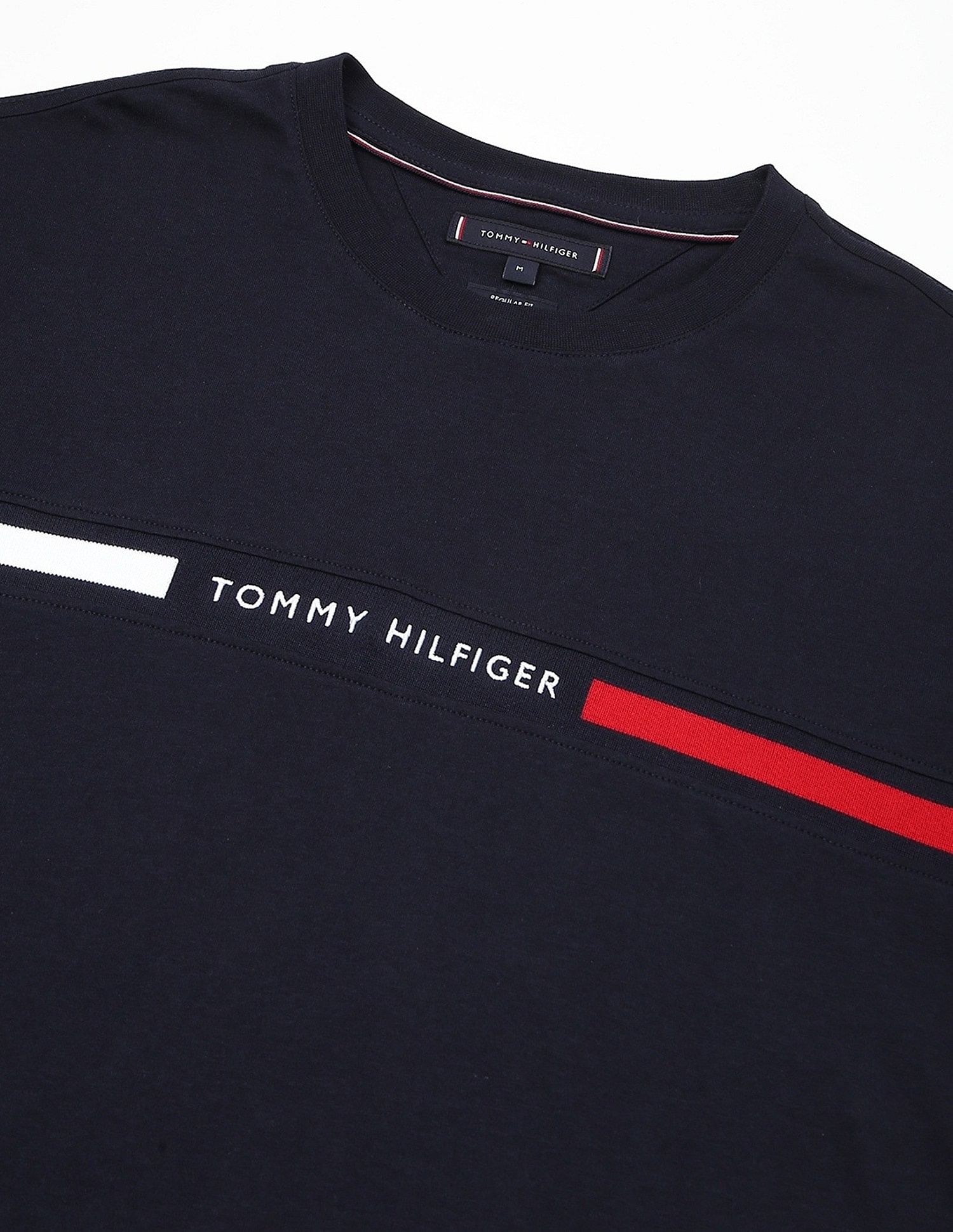 Tommy Hilfiger Embroidered Logo Regular-Fit Cotton T-Shirt