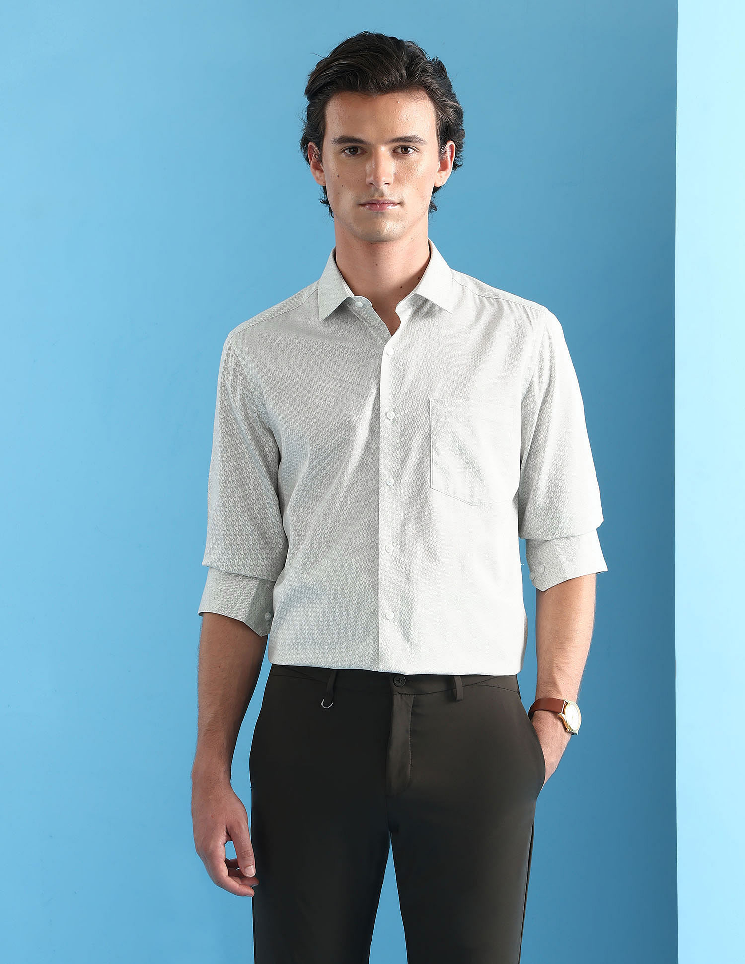 Arrow Geometric Printed Velocity Shirt