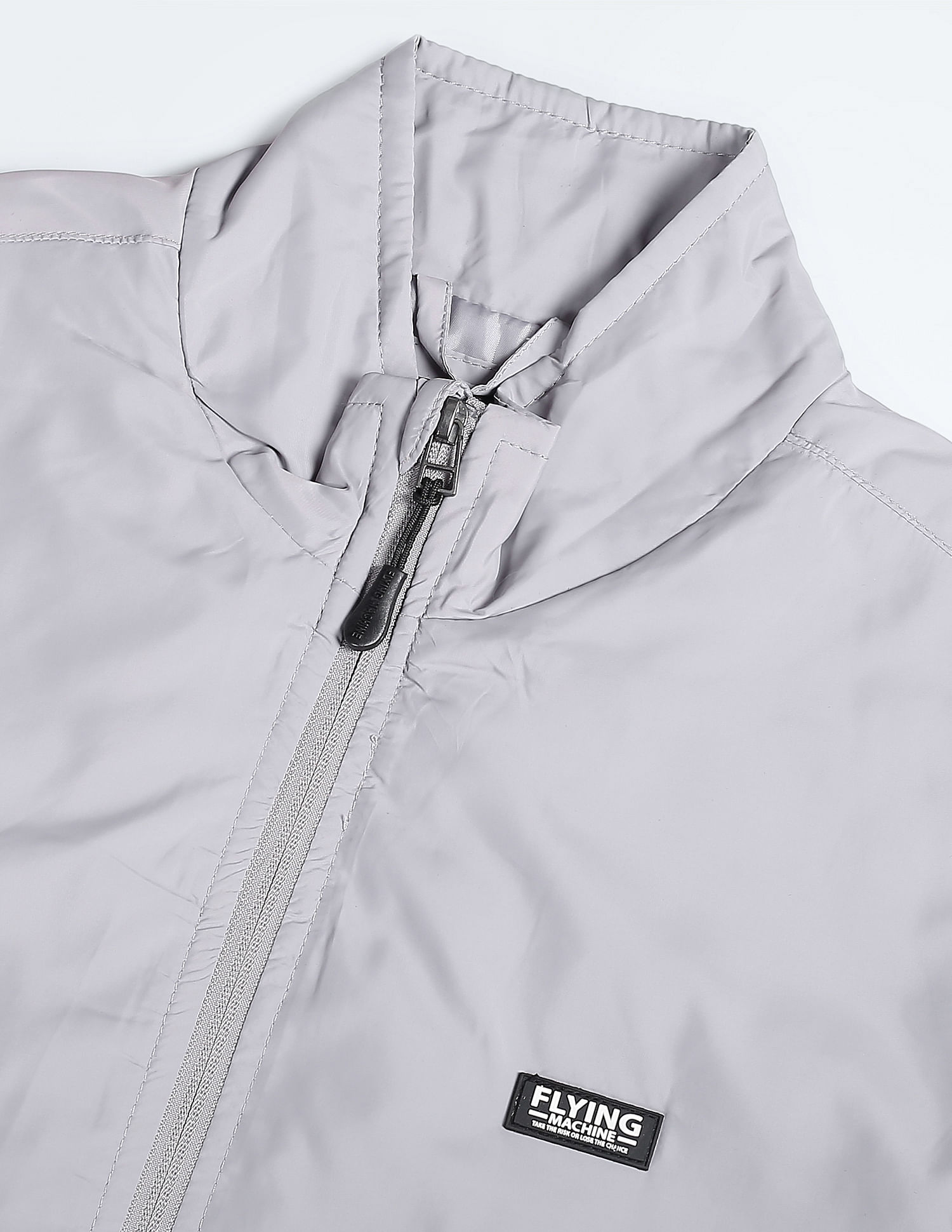 Flying Machine High Neck Polyester Jacket