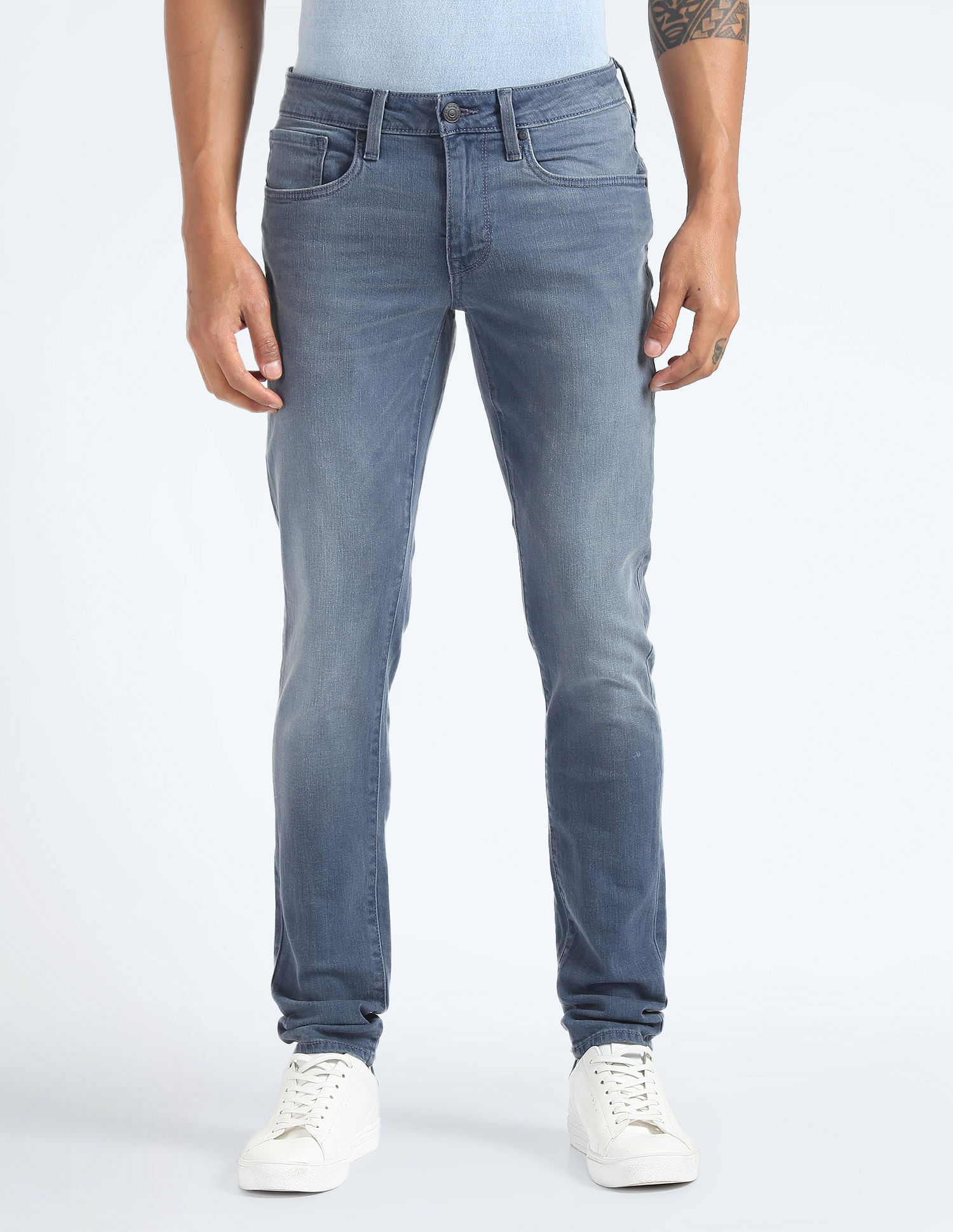 Flying Machine Jackson Skinny Fit Stone wash Jeans