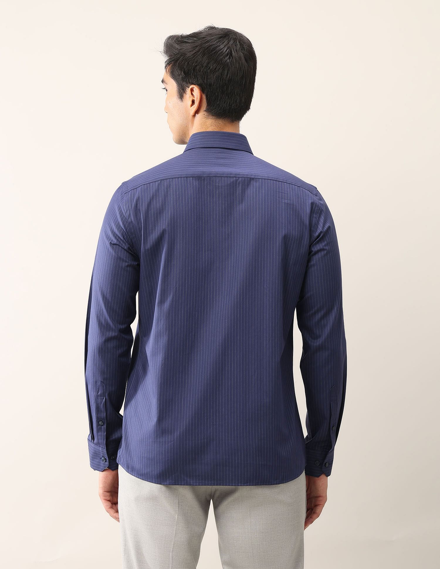 Arrow Dobby Vertical Striped Ceremonial Shirt