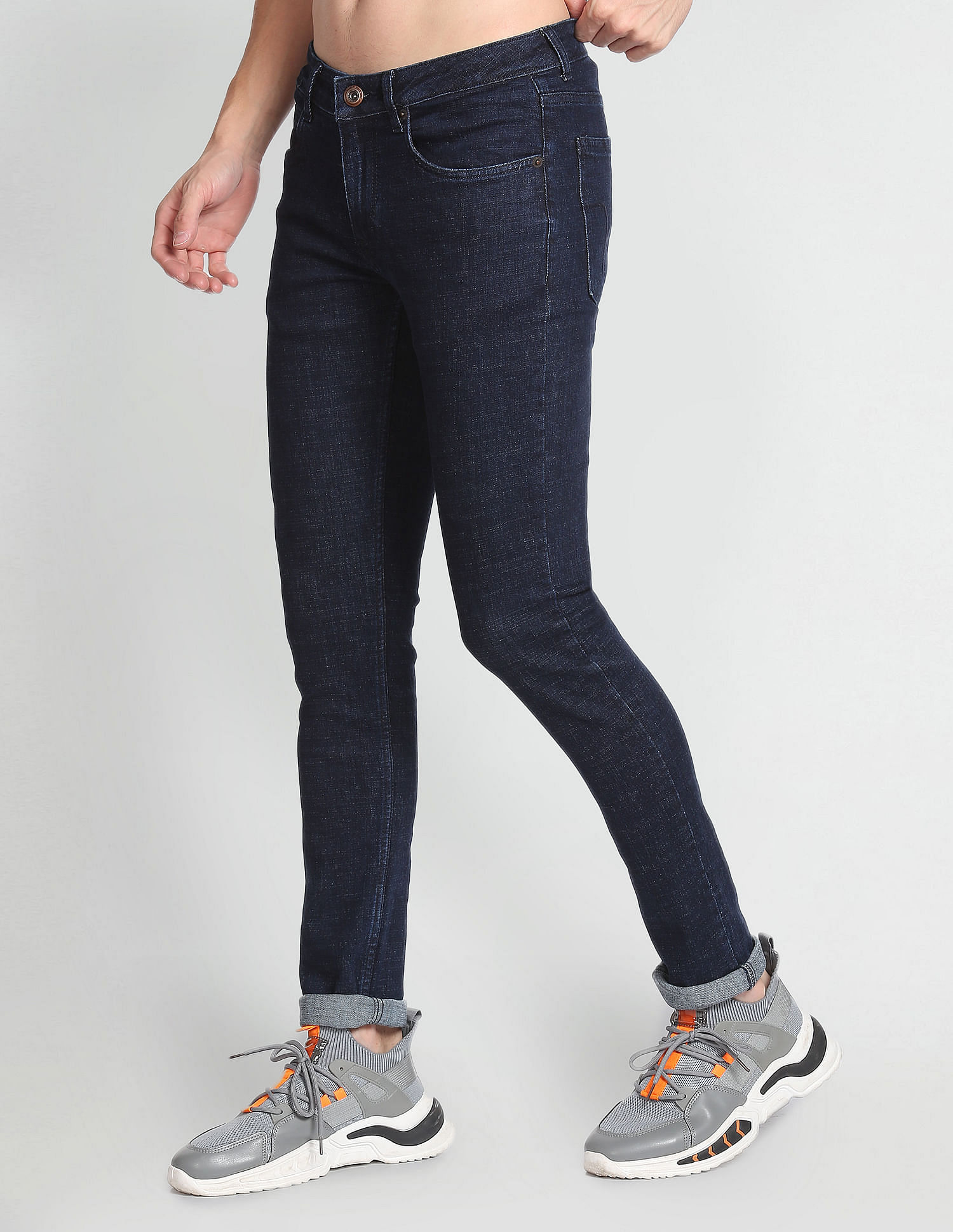 Flying Machine Jackson Skinny Fit Low Rise Jeans