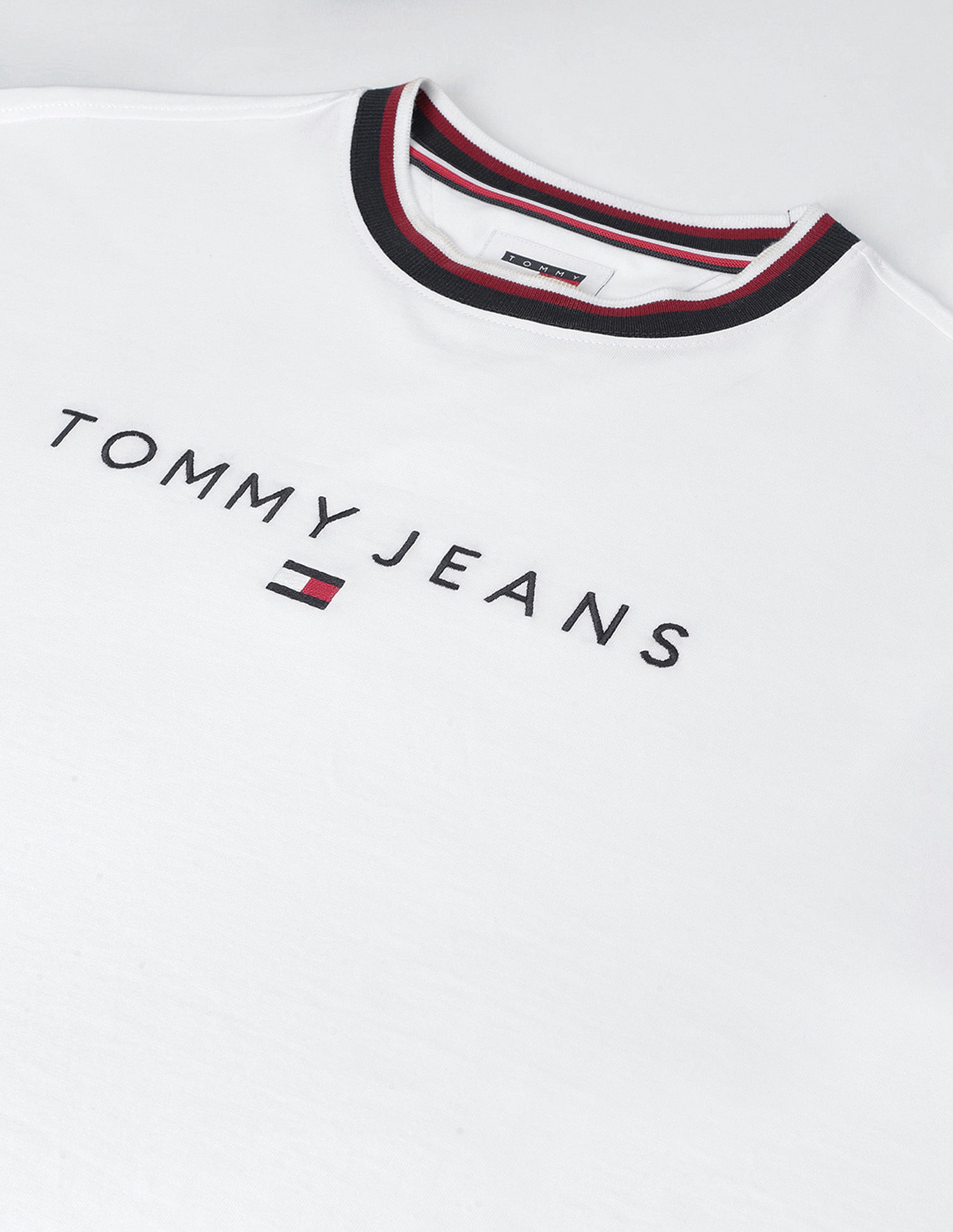 Tommy Hilfiger Linear Ringer Cotton T-Shirt