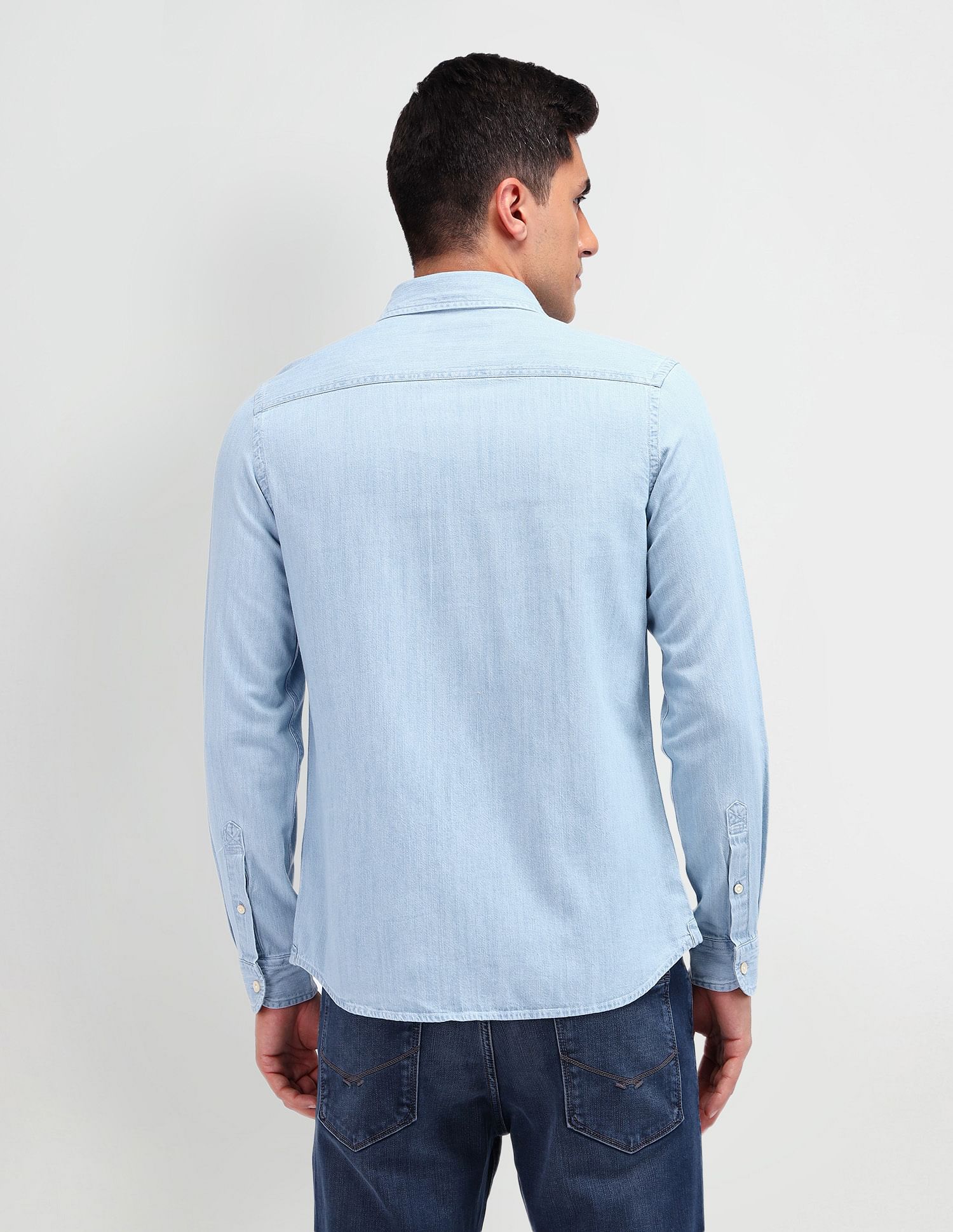 U.S. Polo Assn. Denim Co. Slim Fit Chambray Shirt