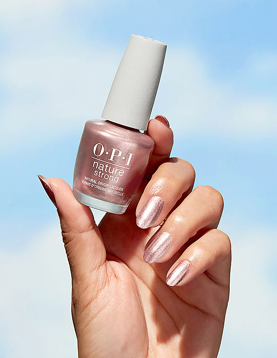 Buy  Nature Strong Intentions Are Rose Gold Nail Lacquer 