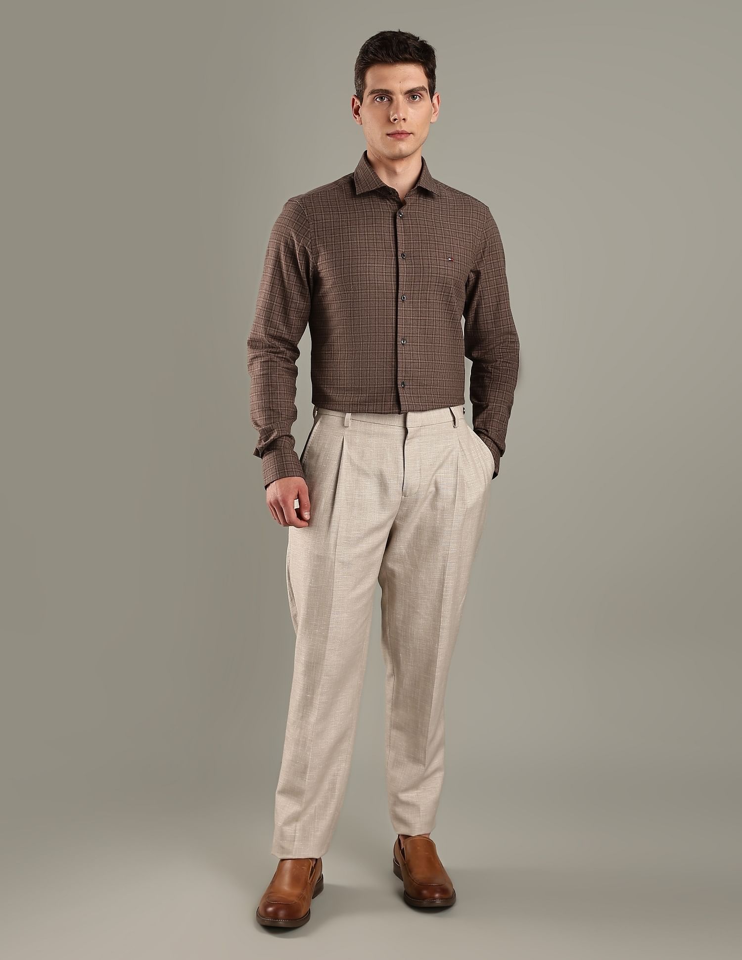 Tommy Hilfiger Slim Fit Checked Shirt