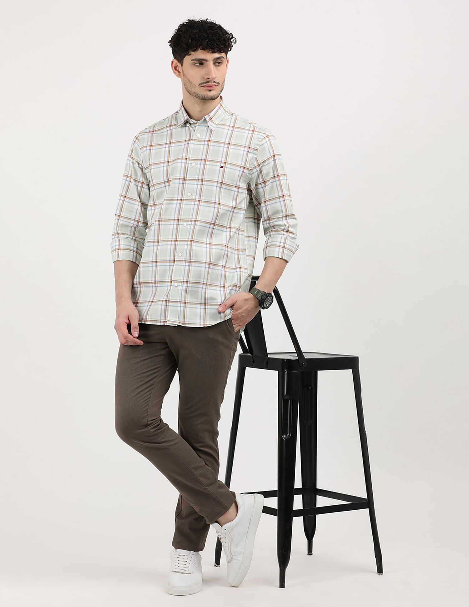 Tommy Hilfiger Oxford Check Regular Fit Shirt