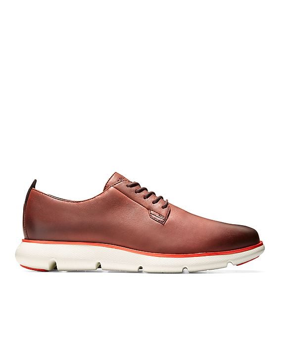 Buy Cole Haan Men Tan Zerogrand Omni Postman Oxford Sneakers  display picture 2