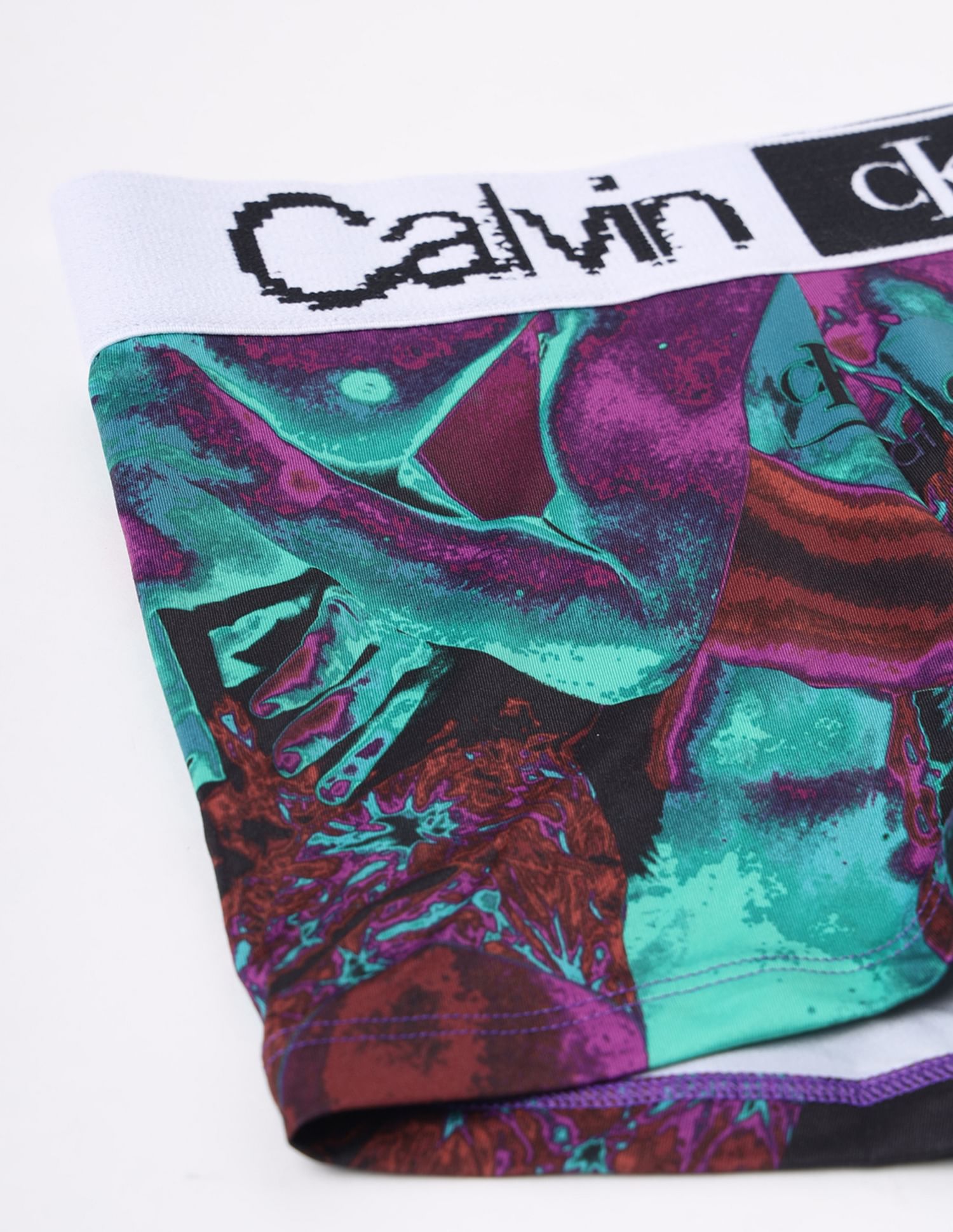 Buy Calvin Klein Underwear Low Rise Abstract Print Trunks