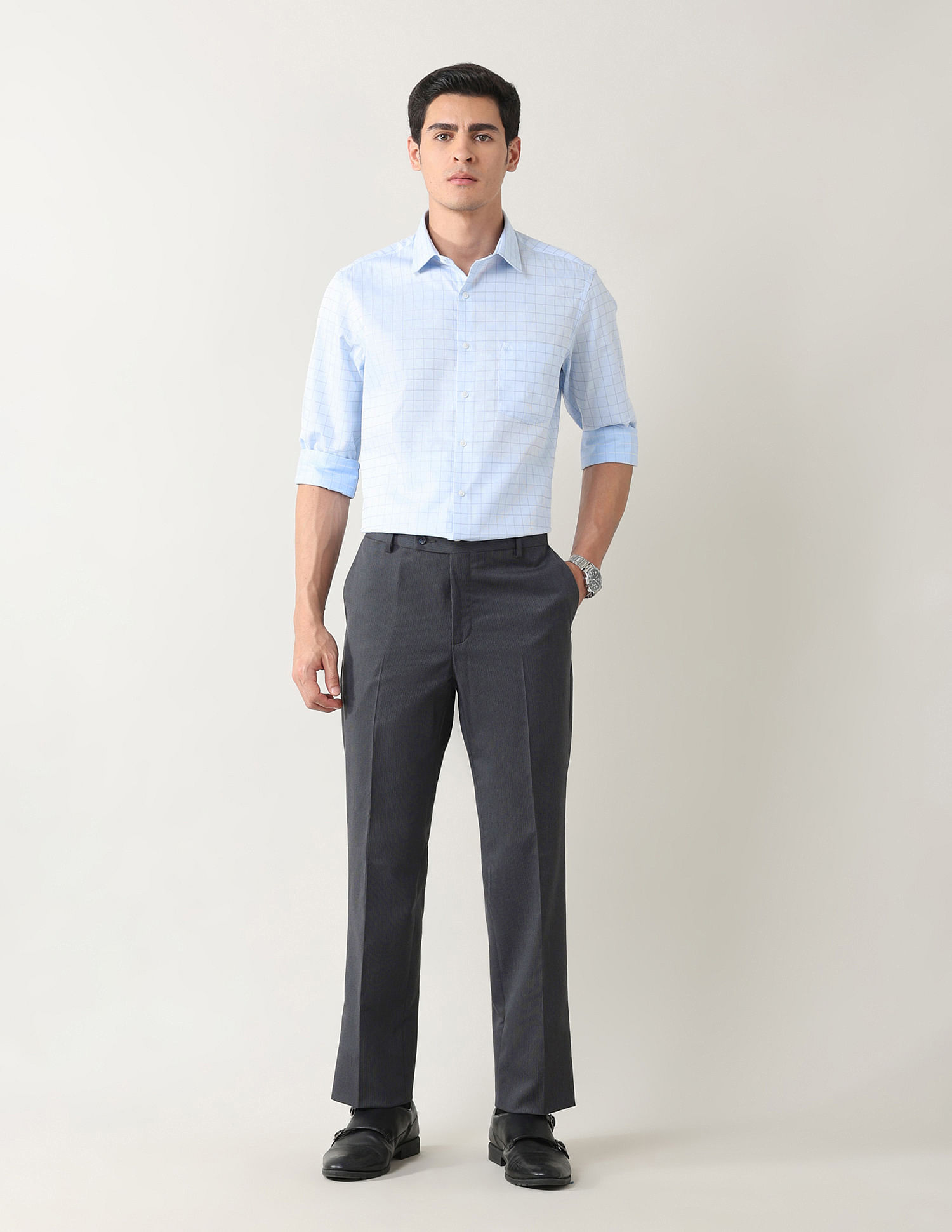 Arrow Windowpane Checked Liberty Classic Fit Shirt