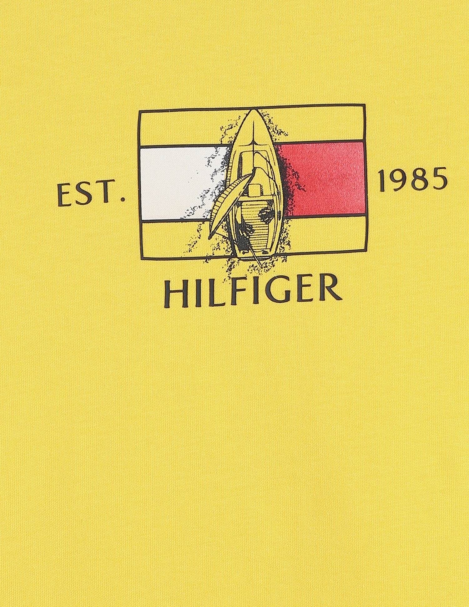 Tommy Hilfiger Kids Boys Logo Regular-Fit Cotton T-Shirt