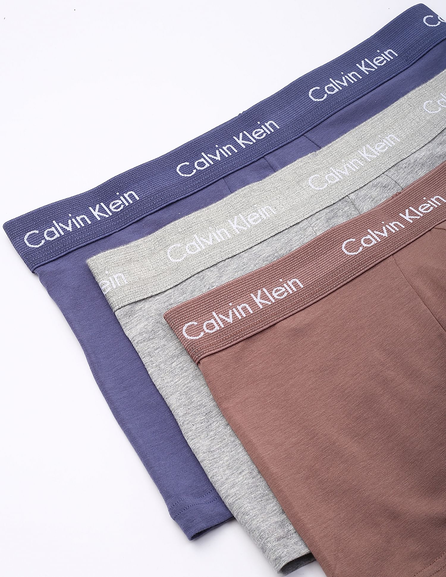 Calvin Klein Underwear Low Rise Cotton Trunks : Pack Of 3