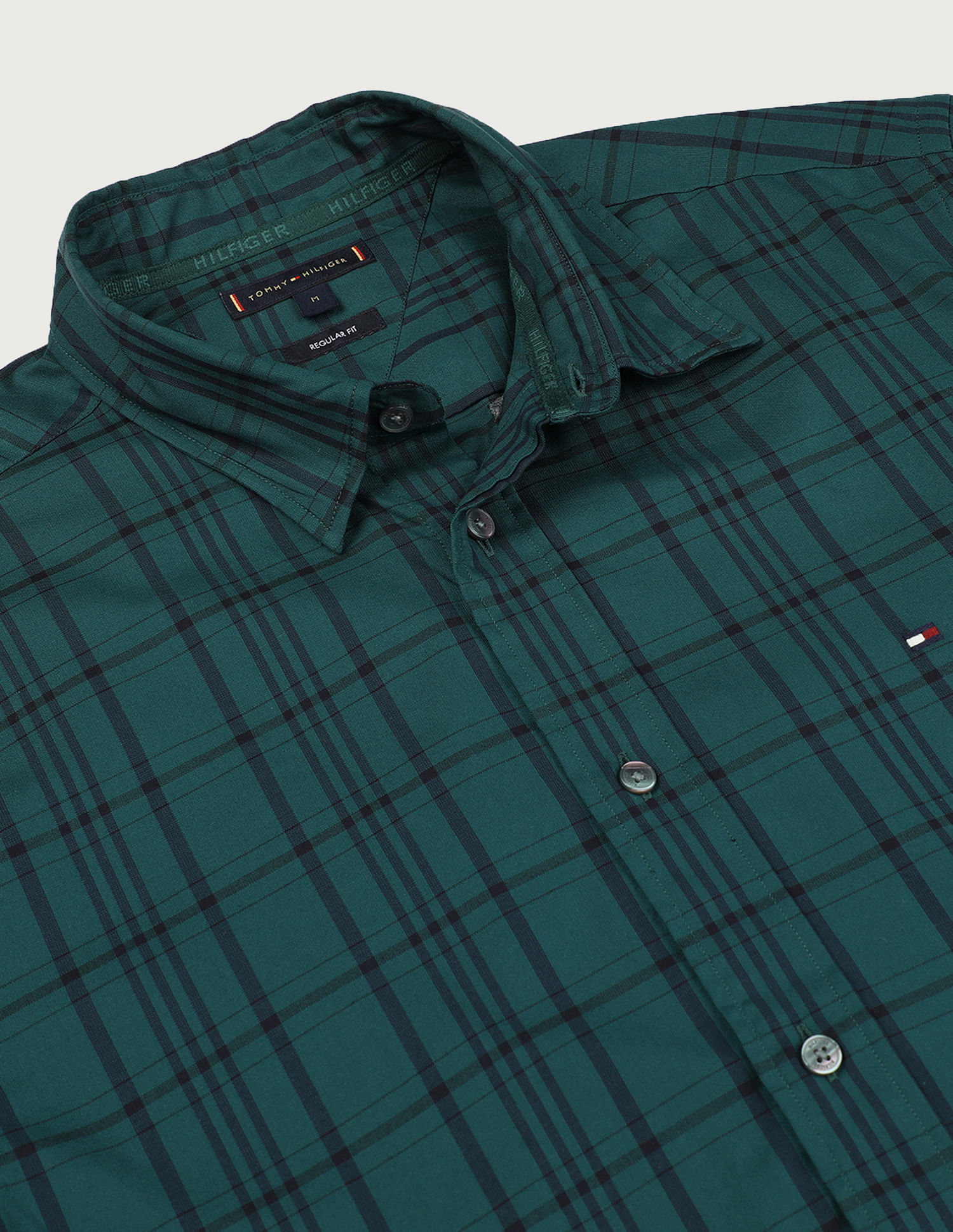 Tommy Hilfiger Oxford Lines Check Shirt