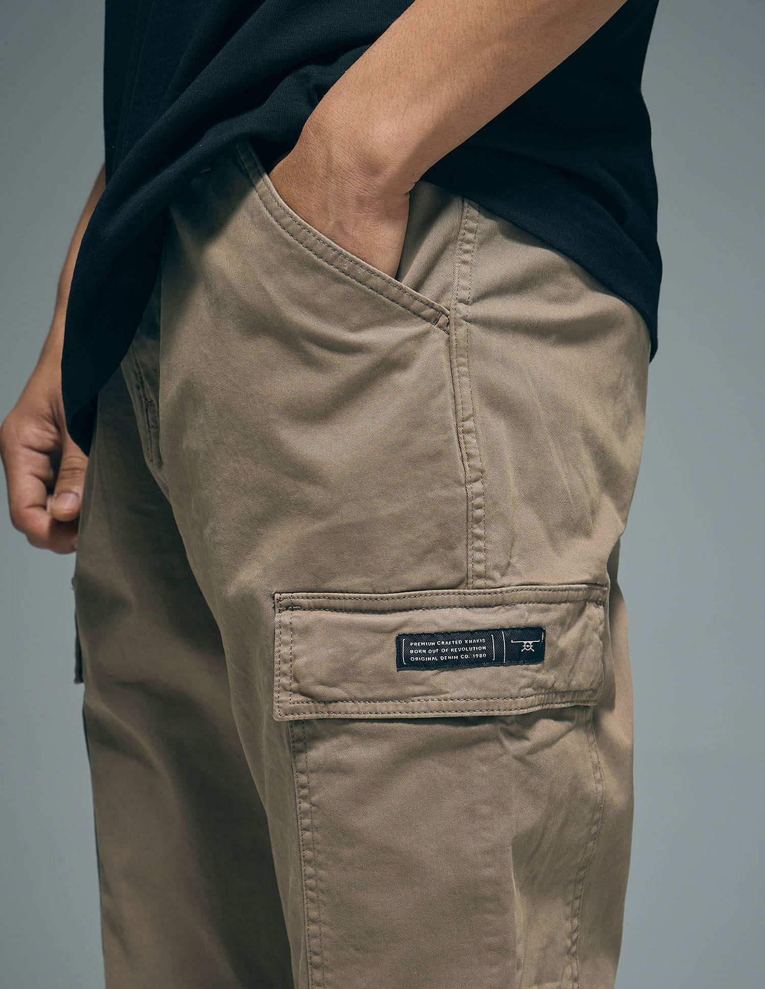 Flying Machine Slim Fit Cargo Pants