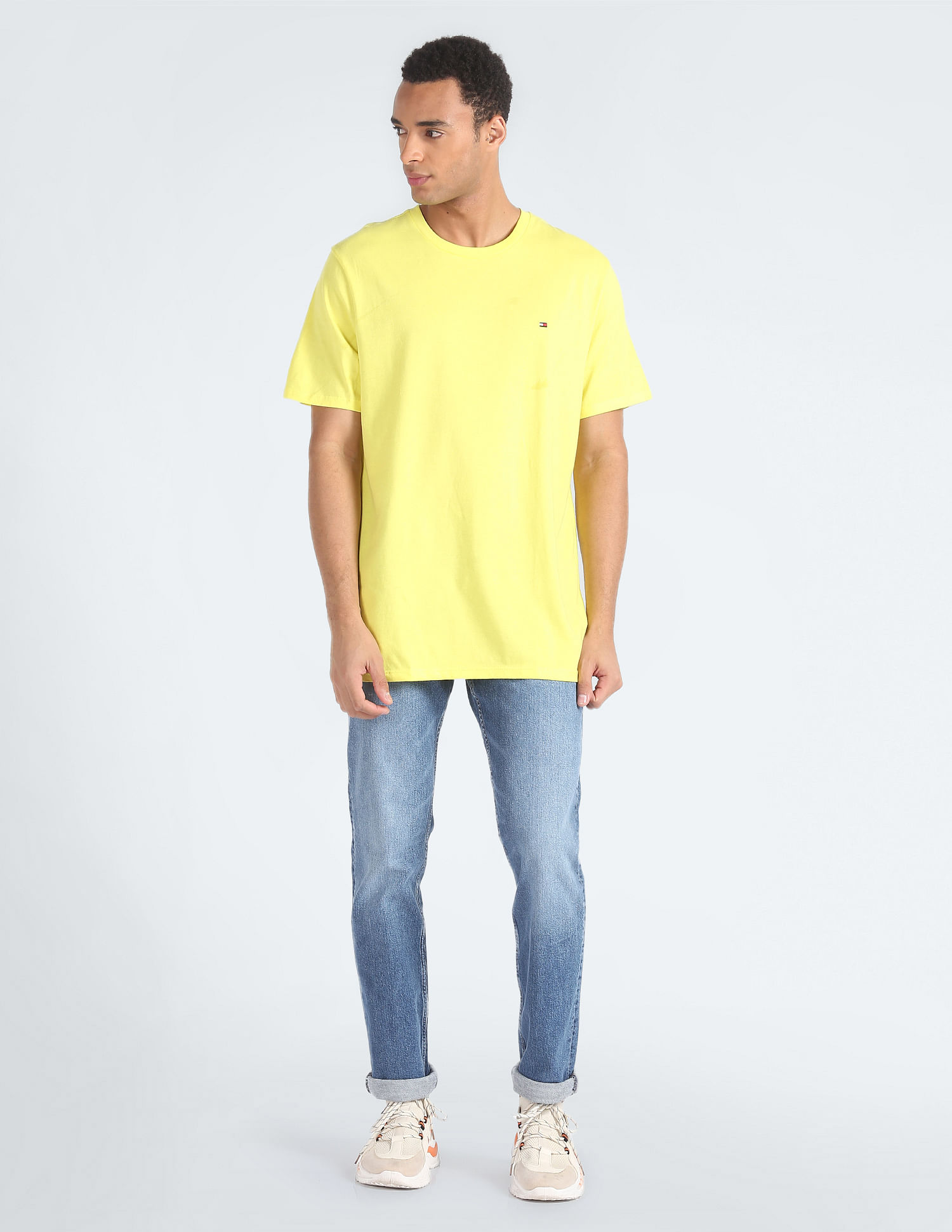 Tommy Hilfiger Recycled Cotton Ryan Straight Fit Jeans