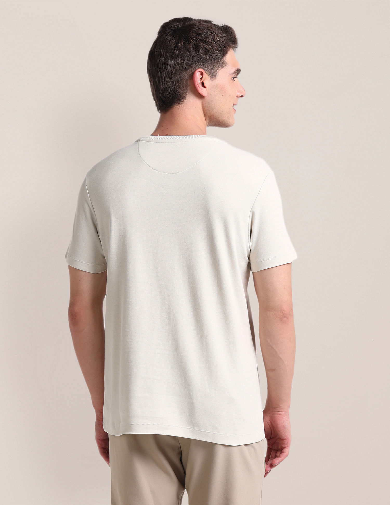 U.S. Polo Assn. Brand Printed Cotton T-Shirt